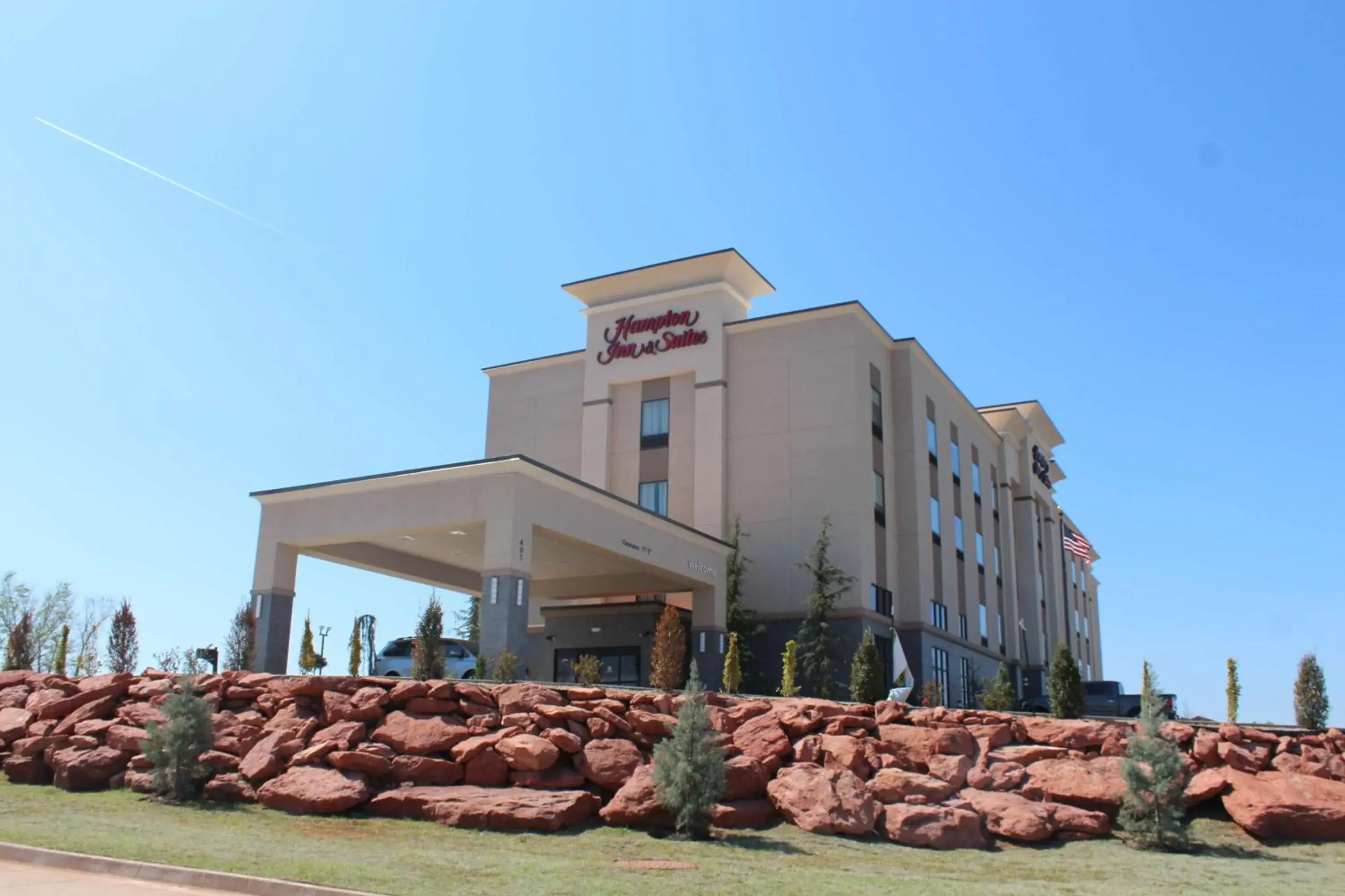 Property building in Hampton Inn & Suites Guthrie, OK Property building in Hampton Inn & Suites Guthrie, OK