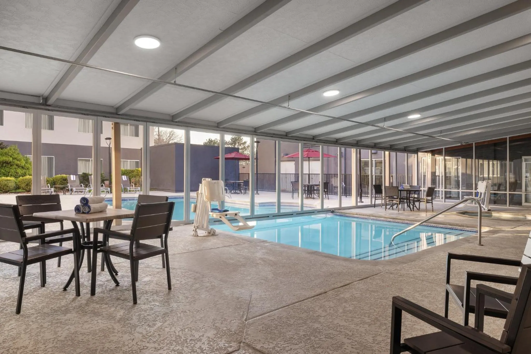 Swimming pool in Holiday Inn Hotel & Suites Overland Park-West by IHG
