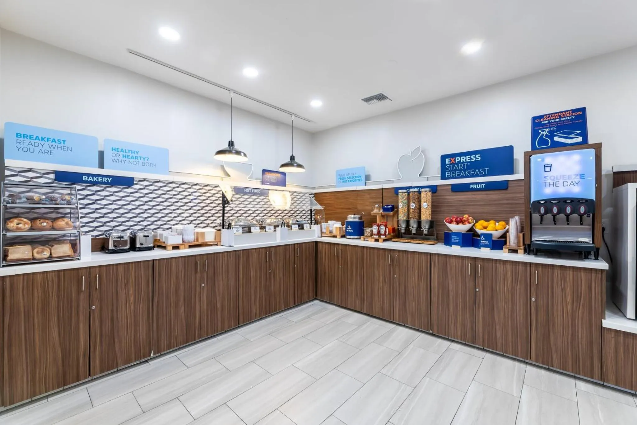 Breakfast in Holiday Inn Express Van Nuys by IHG