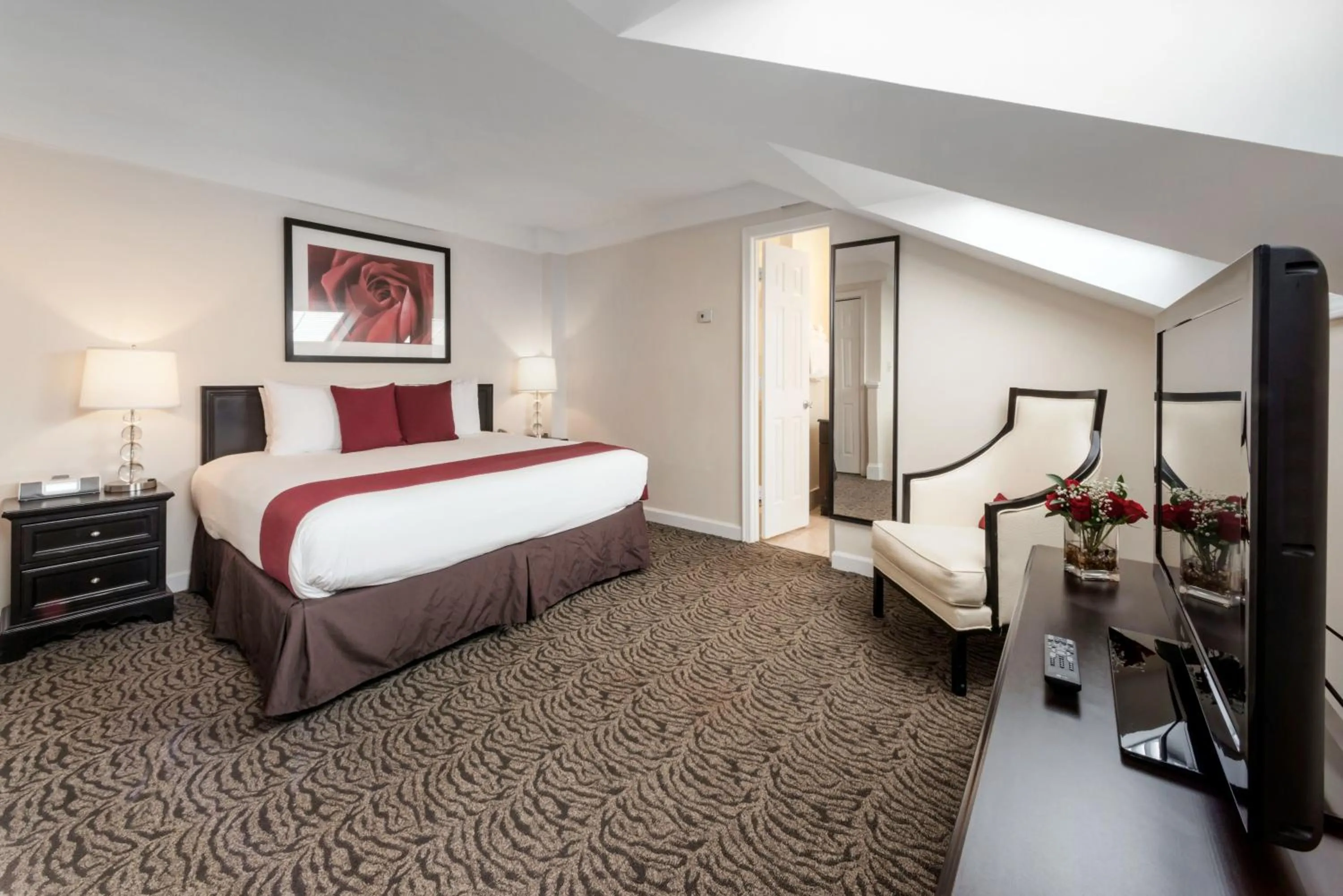 Bedroom in Artmore Hotel