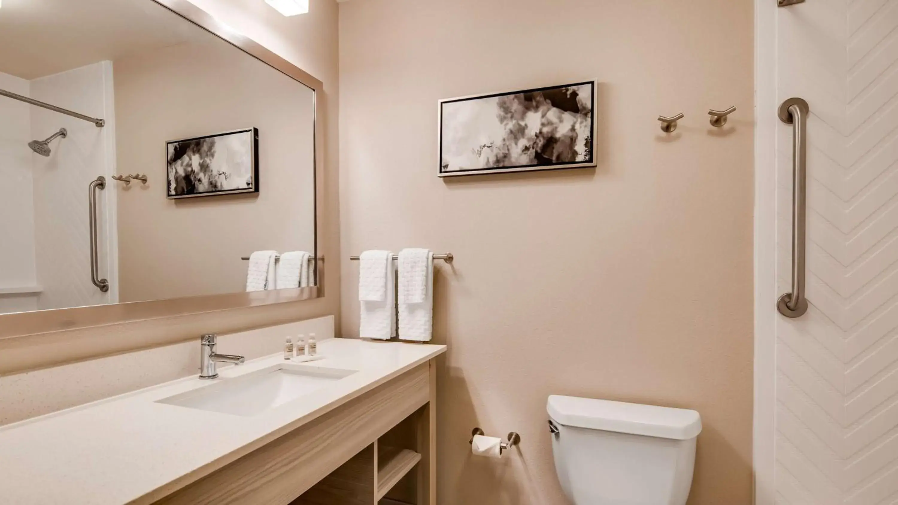 Bathroom in Best Western Premier I-95 Savannah Airport/ Pooler West Bathroom in Best Western Premier I-95 Savannah Airport/ Pooler West