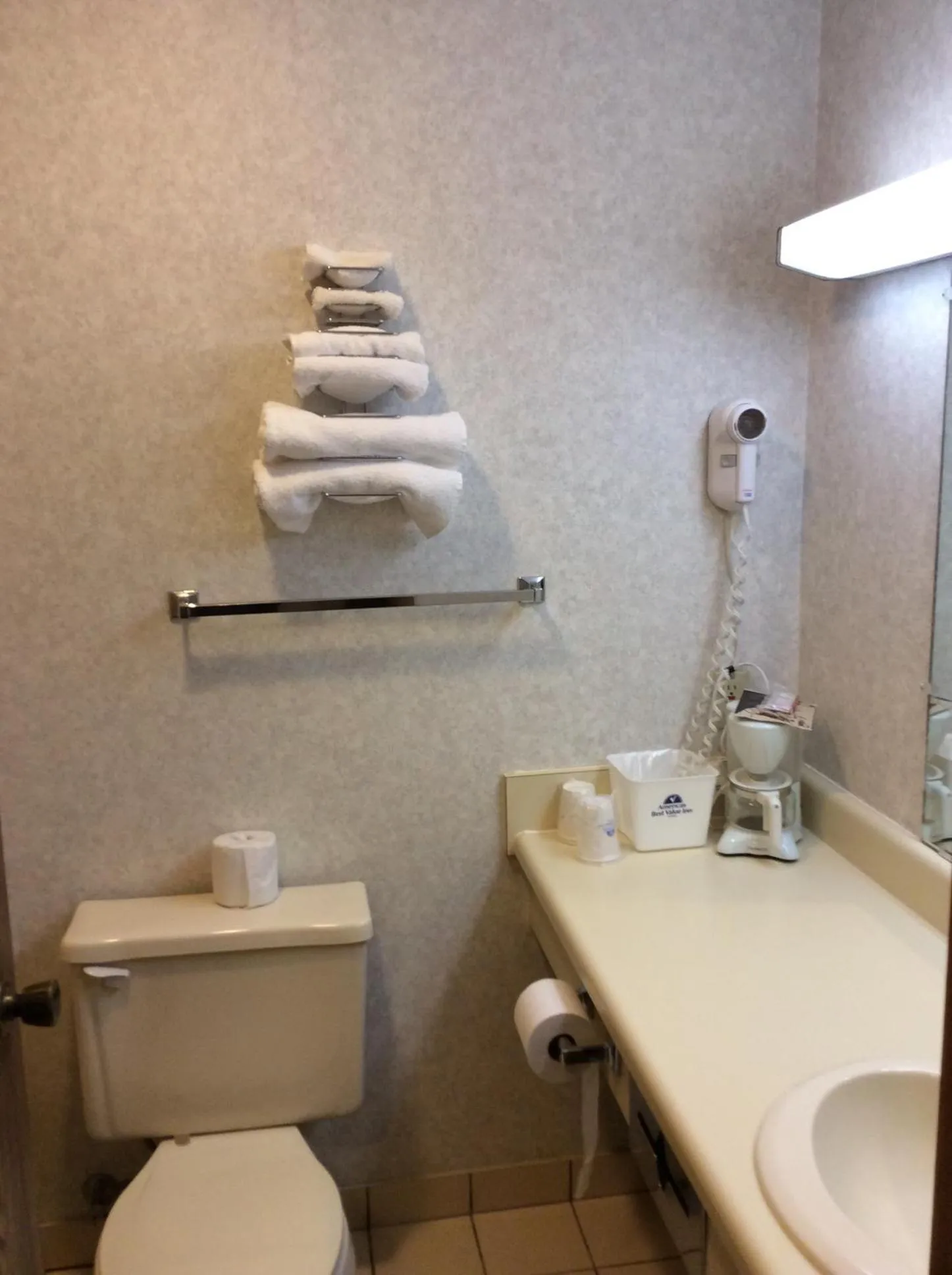 Bathroom in Americas Best Value Inn of Decatur