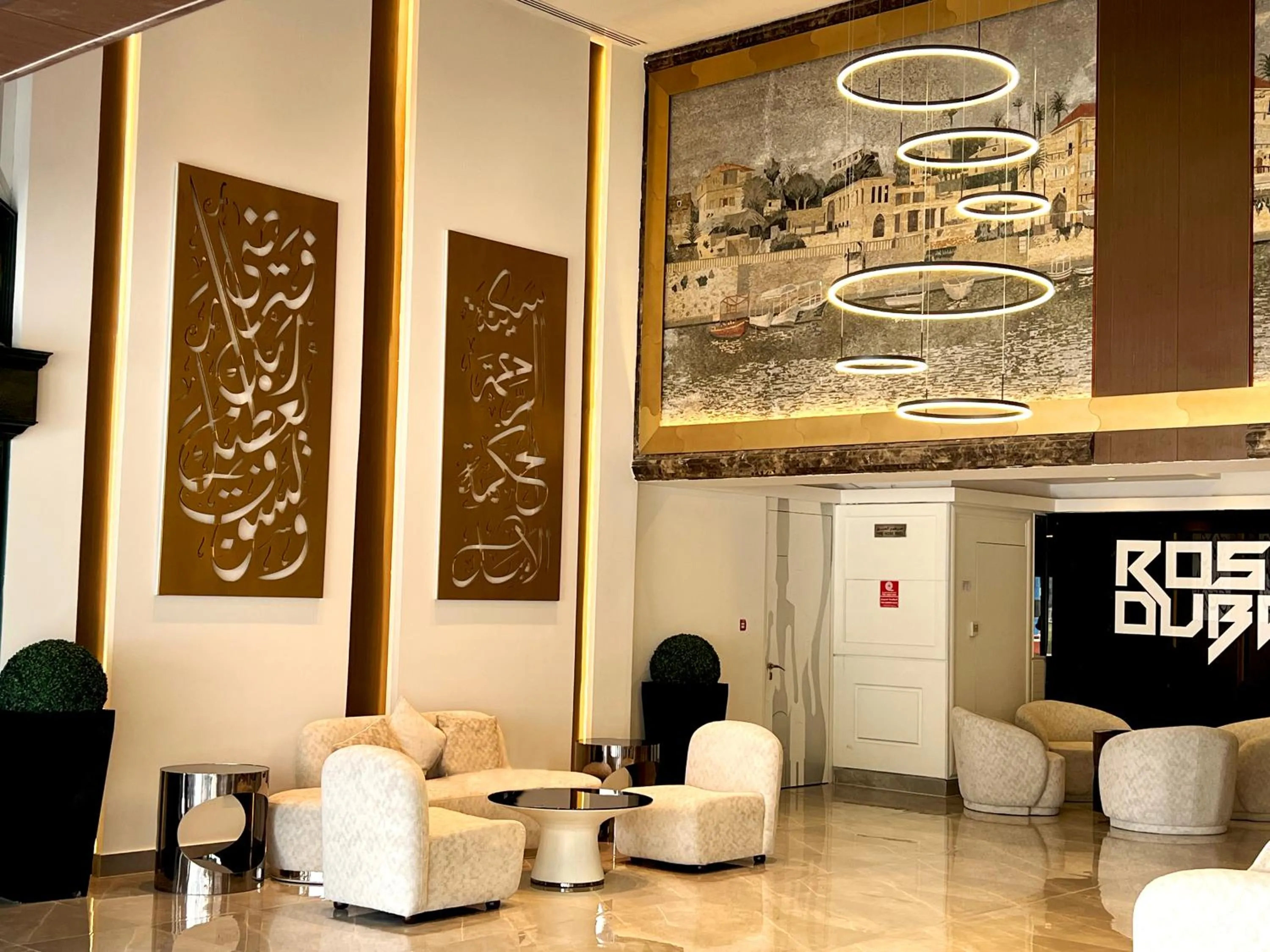 Seating area in Social Hotel