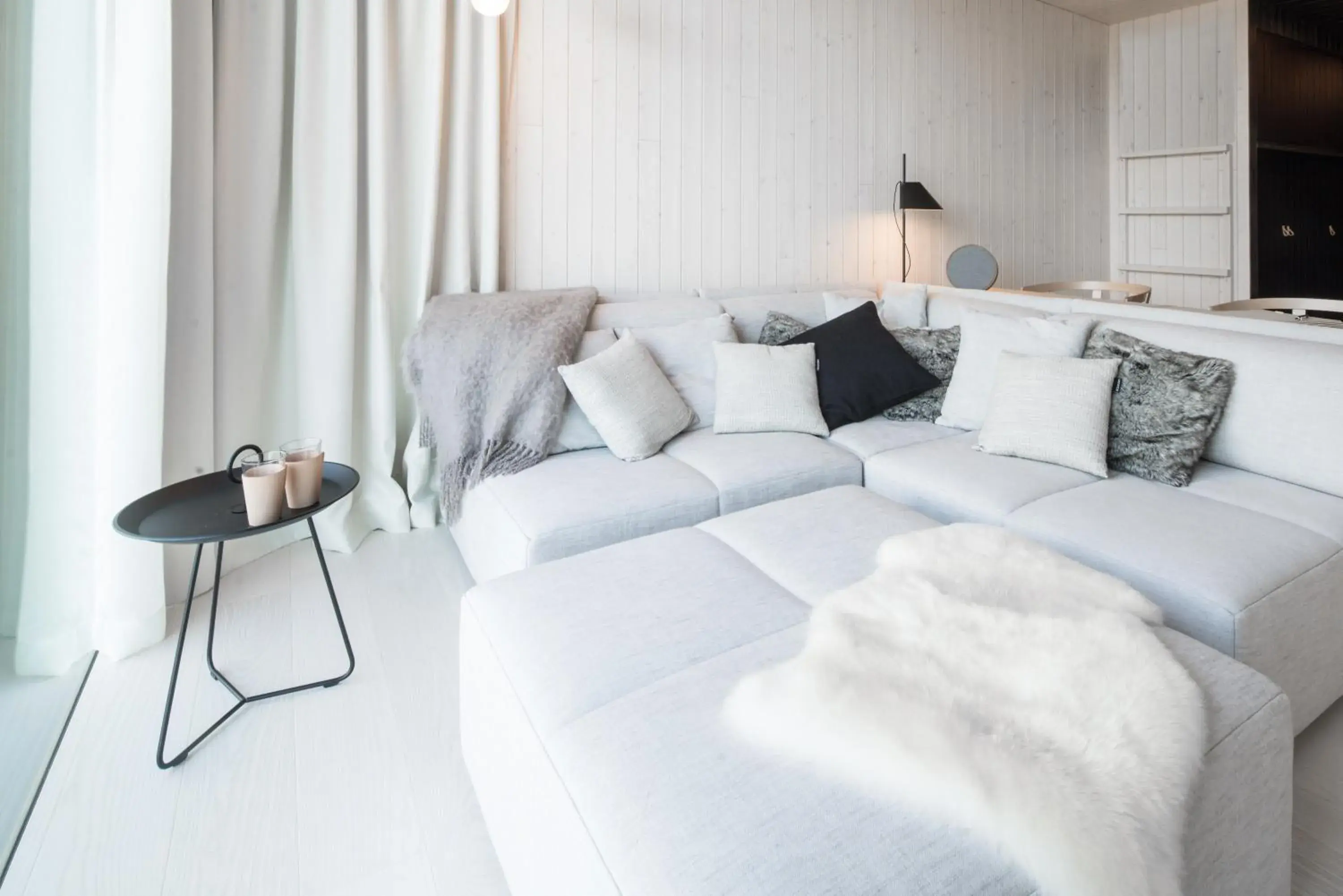 Bed in Arctic TreeHouse Hotel Bed in Arctic TreeHouse Hotel