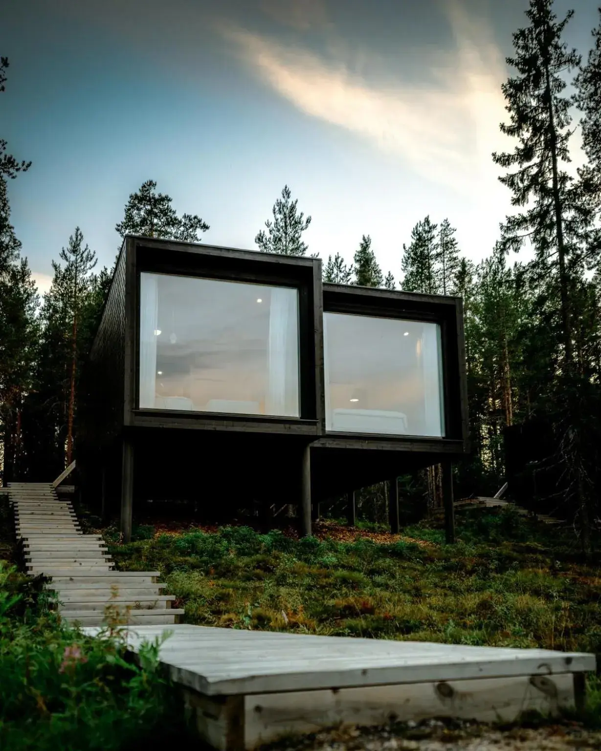 Property building in Arctic TreeHouse Hotel Property building in Arctic TreeHouse Hotel