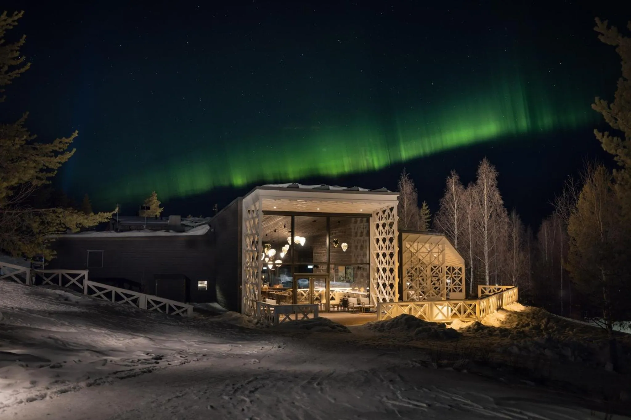 Restaurant/places to eat in Arctic TreeHouse Hotel