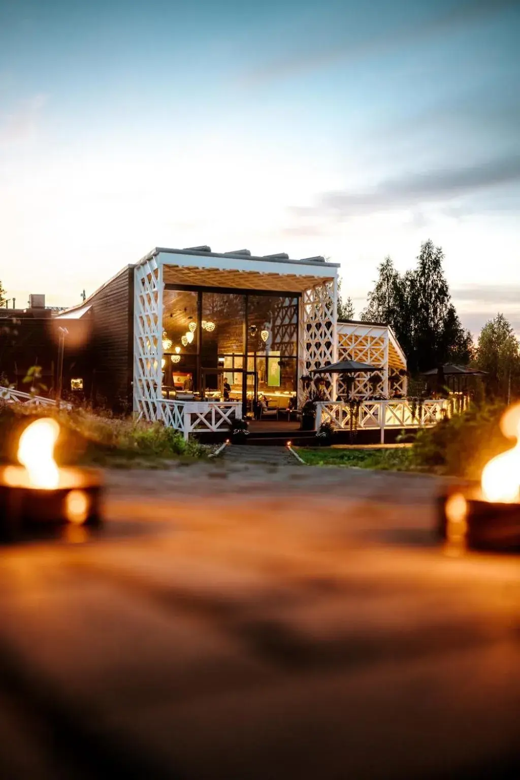 Restaurant/places to eat in Arctic TreeHouse Hotel Restaurant/places to eat in Arctic TreeHouse Hotel