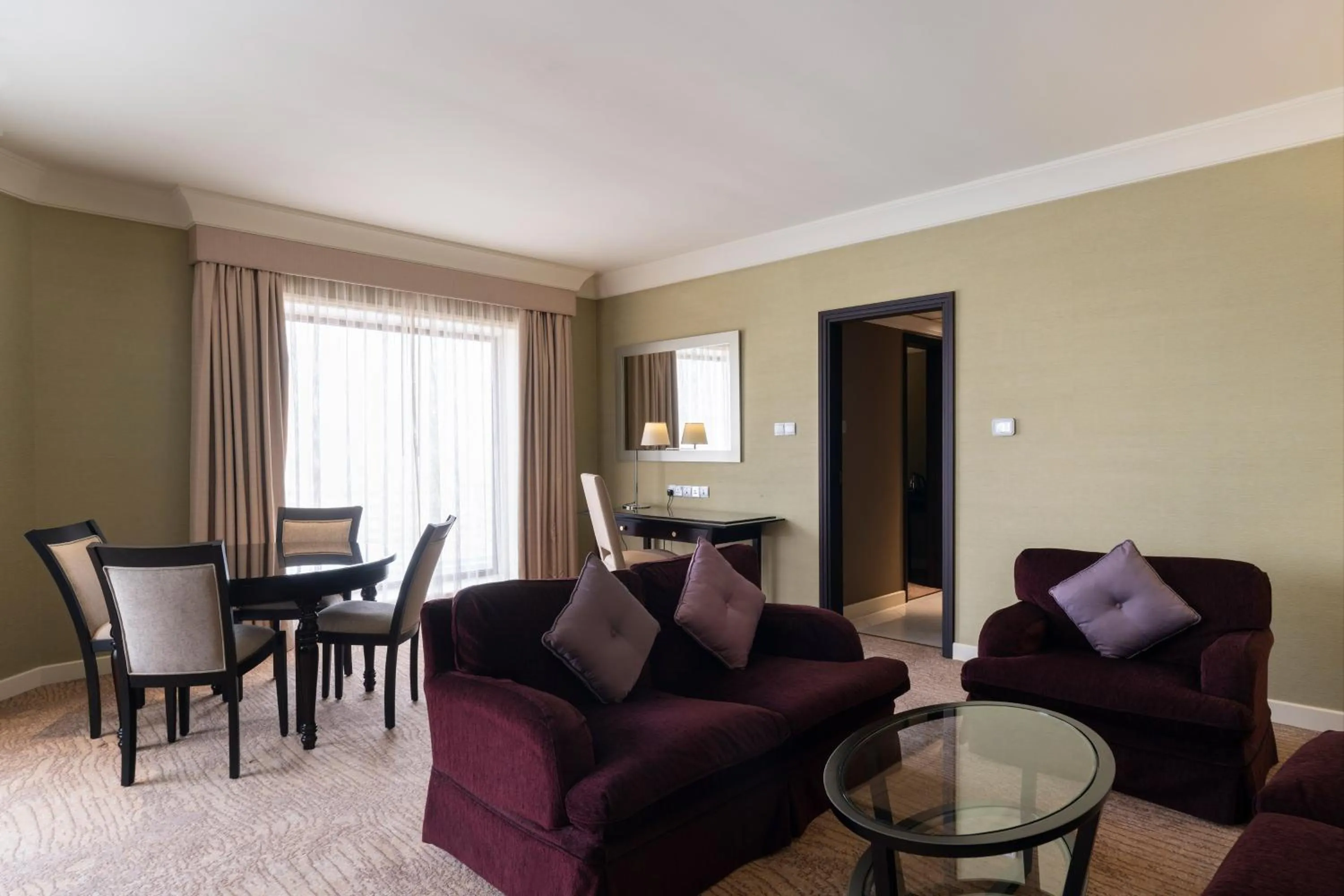 Living room, Seating Area in Le Meridien Jeddah