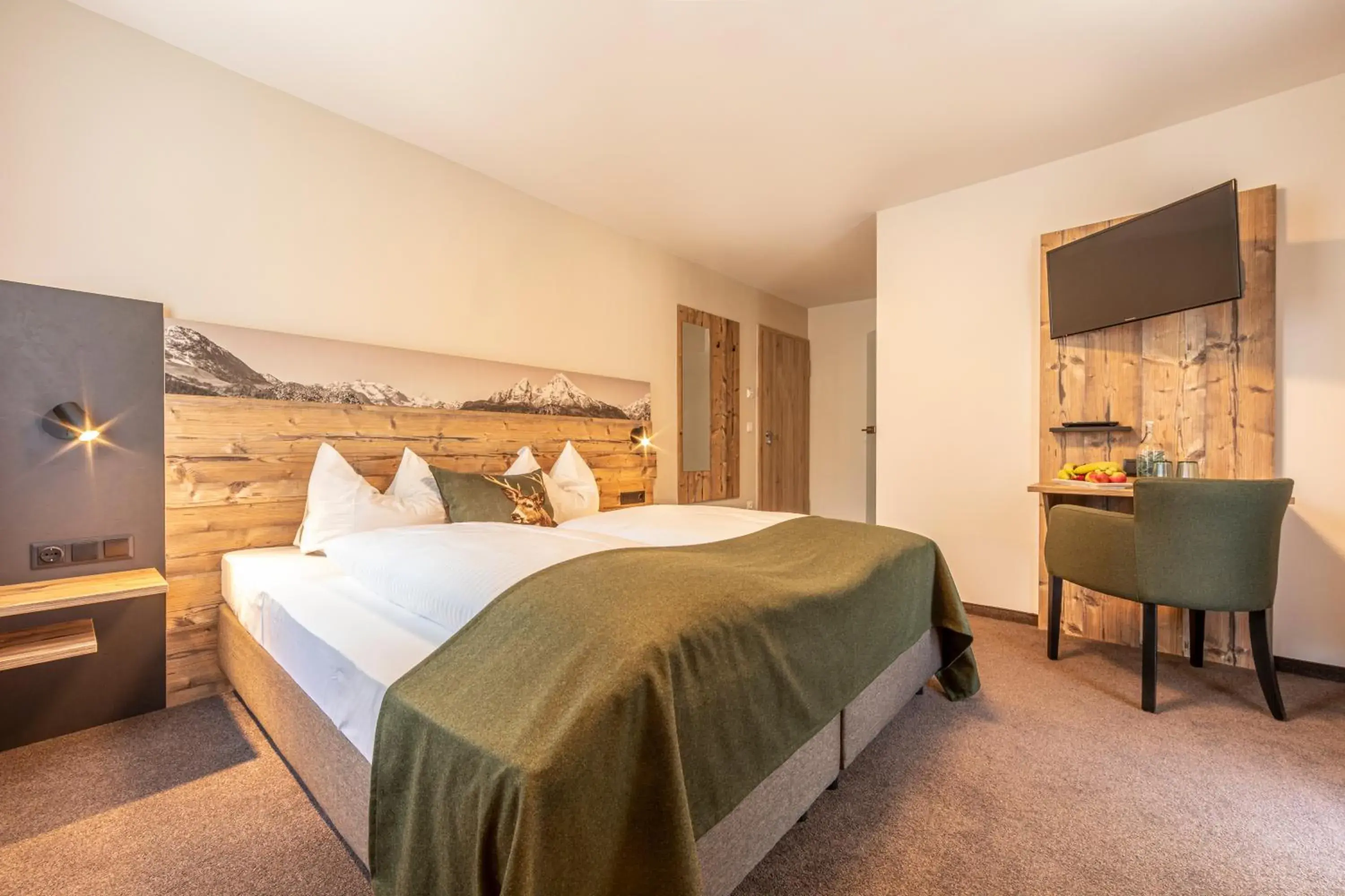 Bed in Home-Hotel Salzberg Bed in Home-Hotel Salzberg