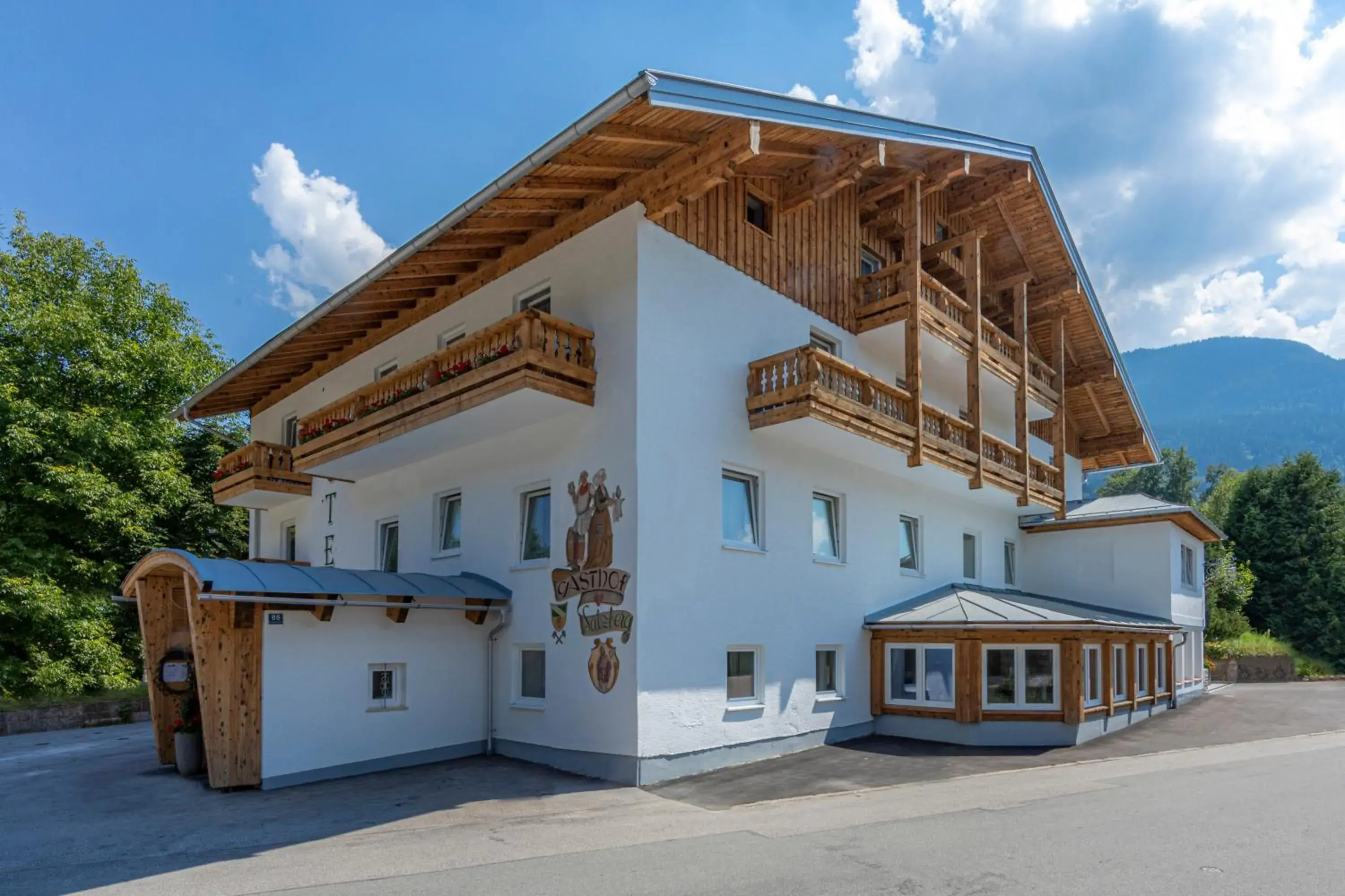 Property building in Home-Hotel Salzberg Property building in Home-Hotel Salzberg