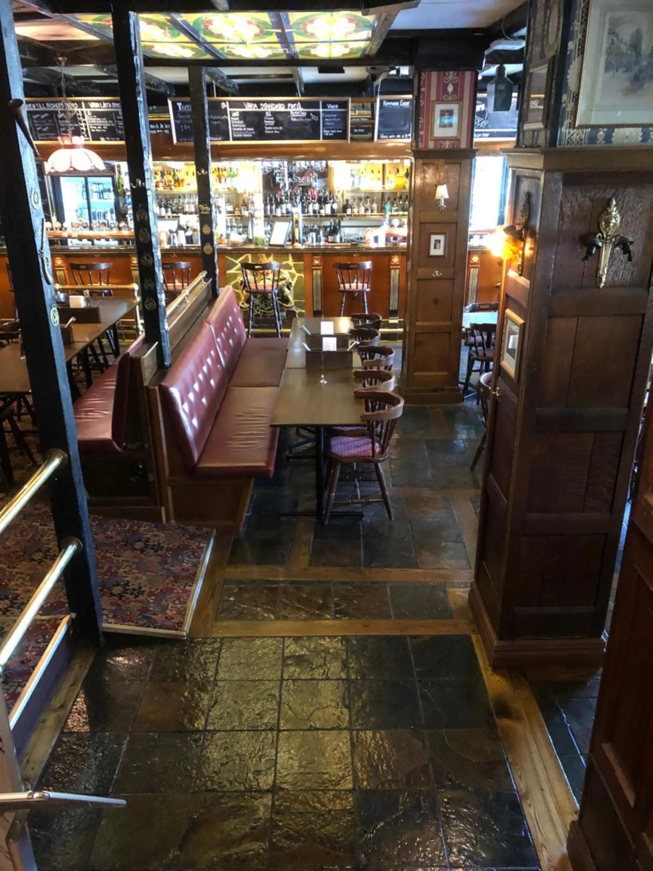 Drinks in Hotel Bishops Arms Lund