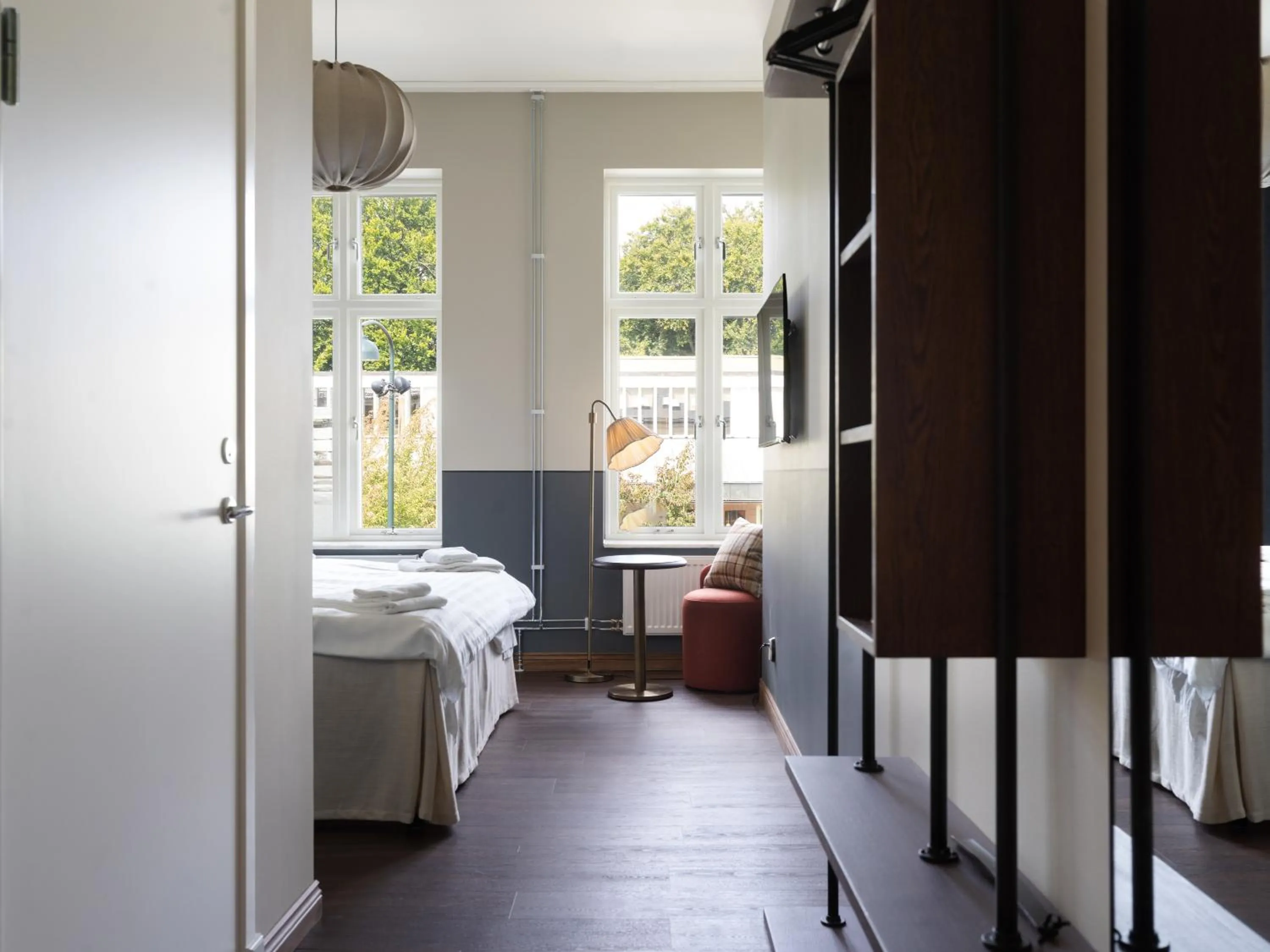 Bedroom, Bed in Hotel Bishops Arms Lund