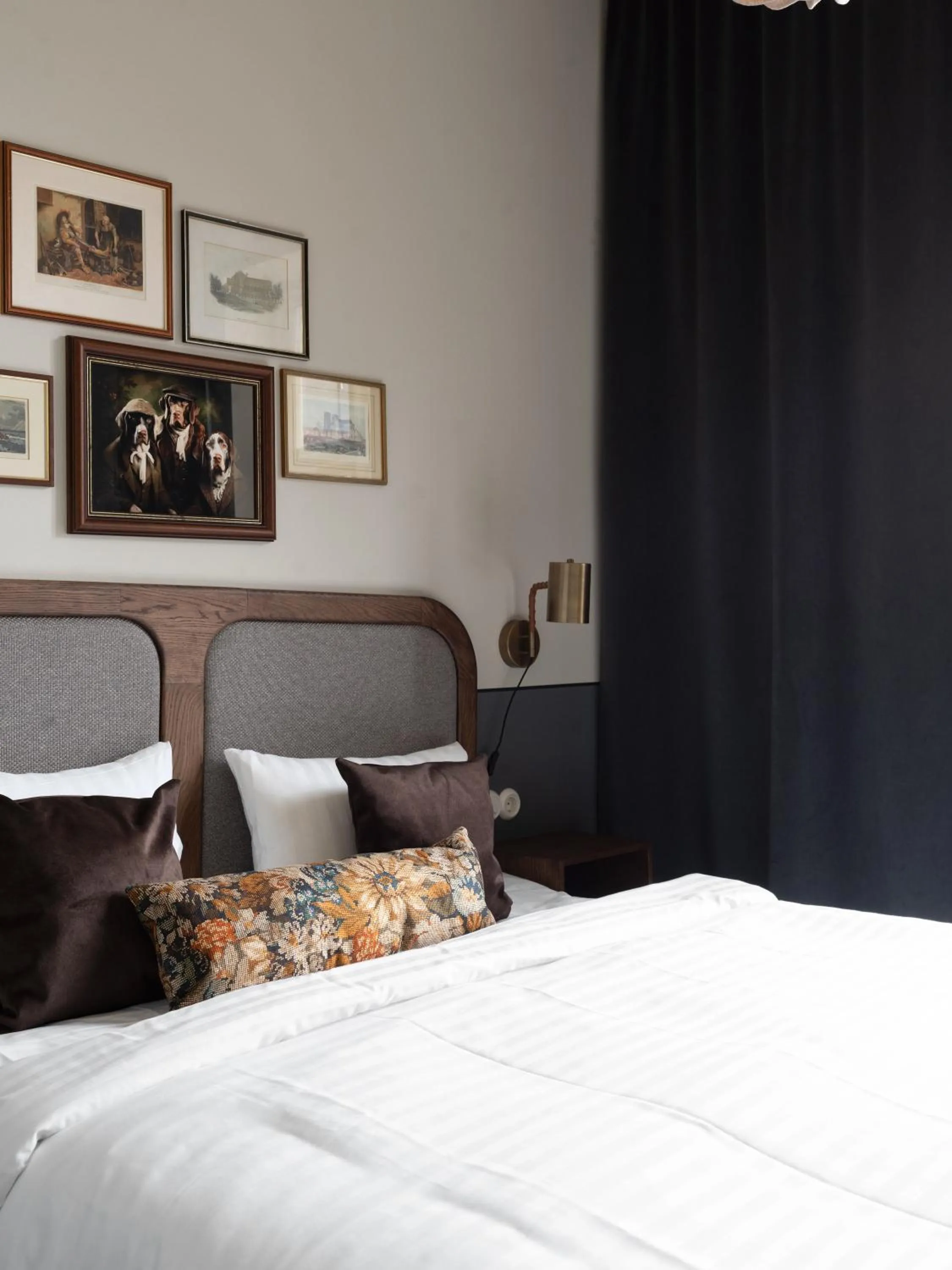 Bedroom, Bed in Hotel Bishops Arms Lund