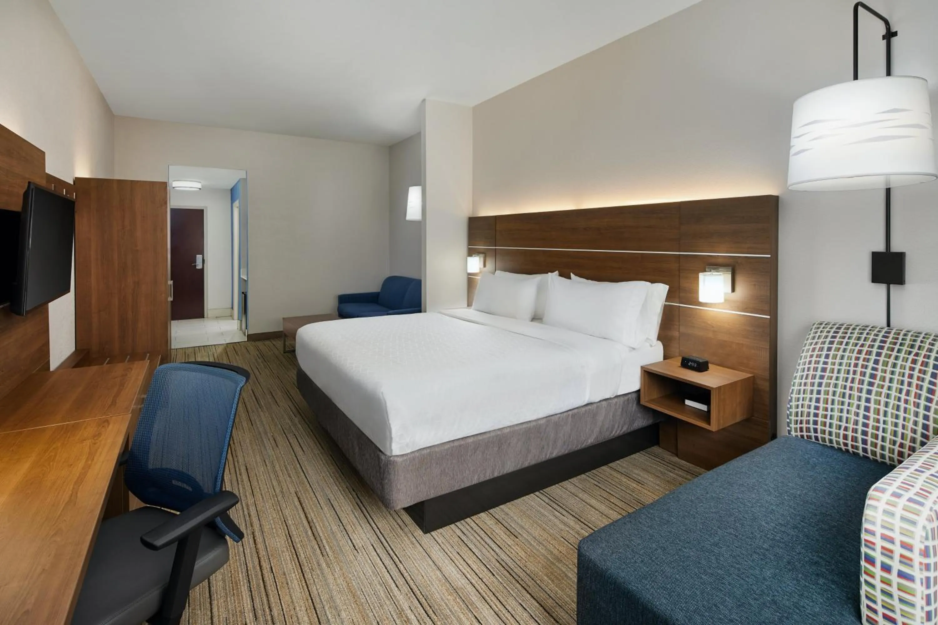 Bedroom, Bed in Holiday Inn Express Hotel & Suites Pensacola-West Navy Base by IHG