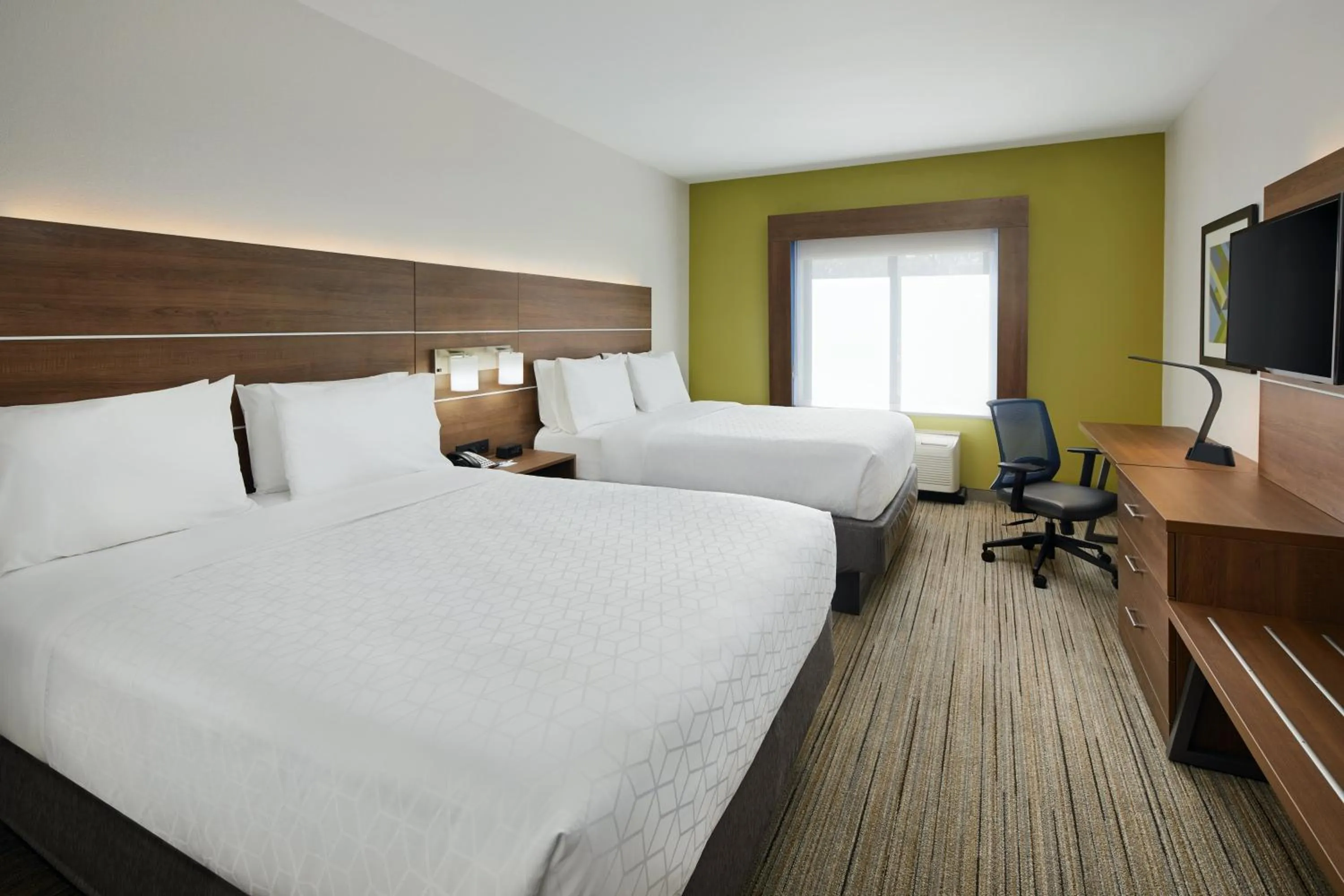 Photo of the whole room, Bed in Holiday Inn Express Hotel & Suites Pensacola-West Navy Base by IHG