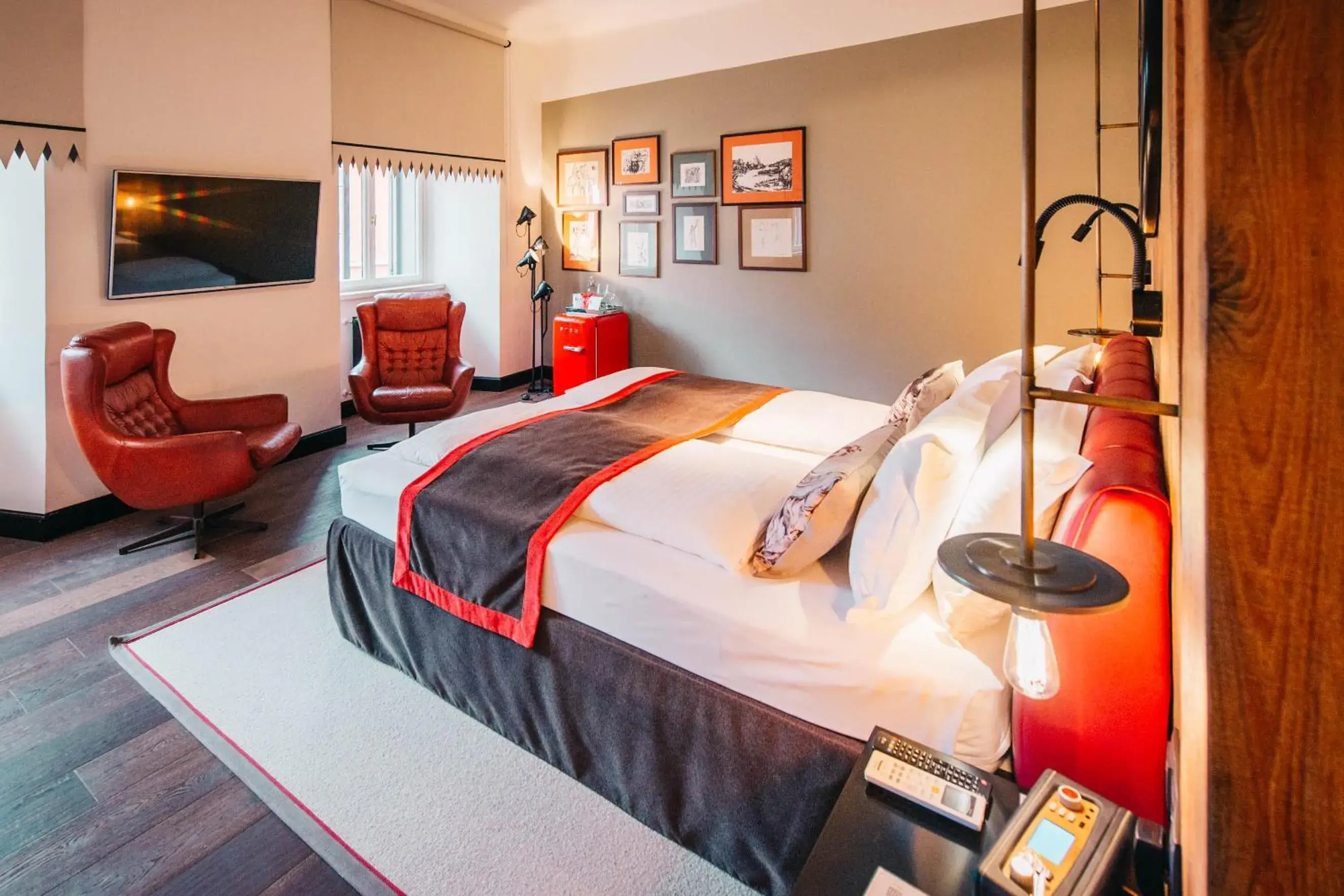 Bed in PEST-BUDA Design Hotel Bed in PEST-BUDA Design Hotel