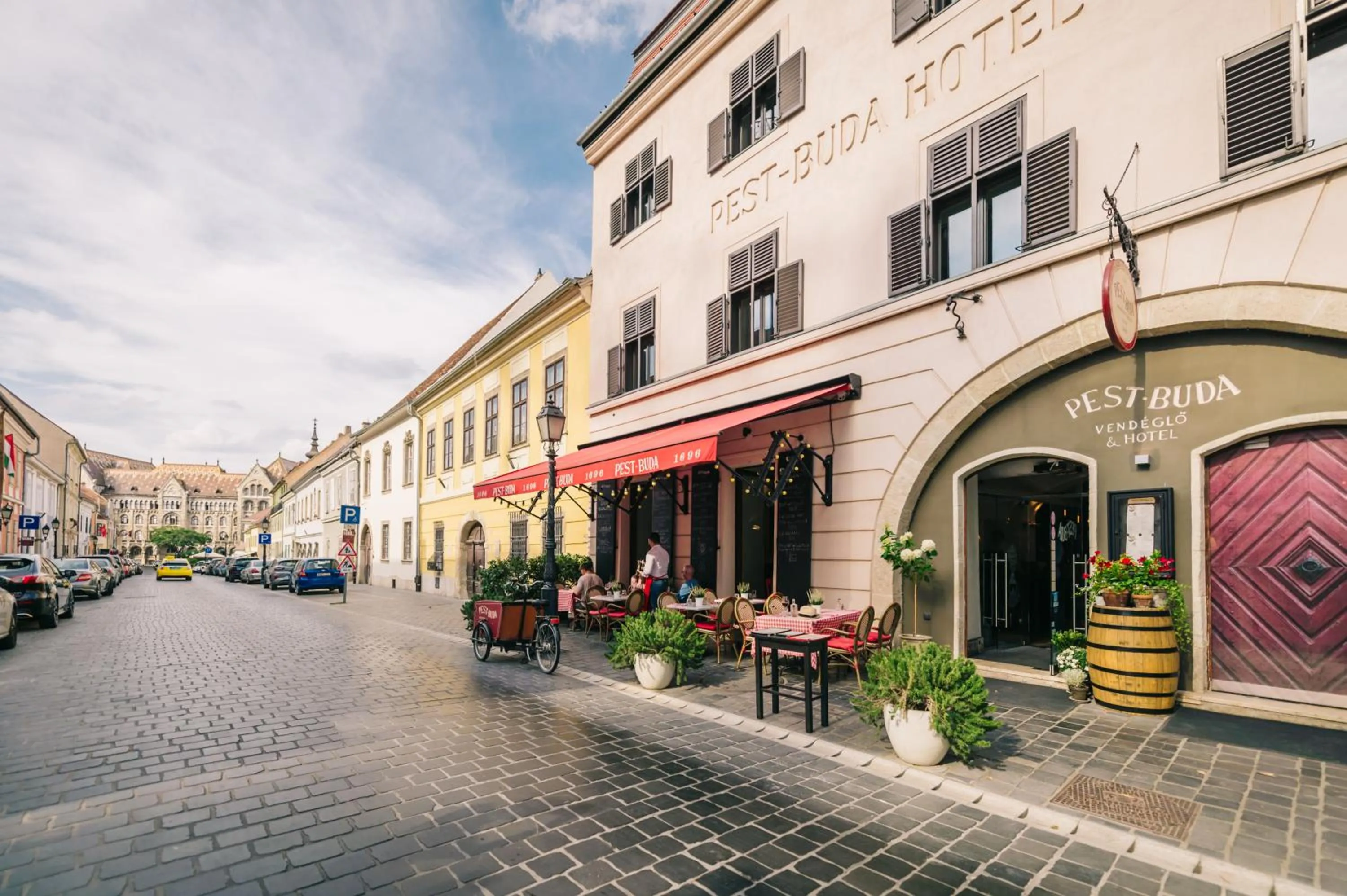 Property building in PEST-BUDA Design Hotel