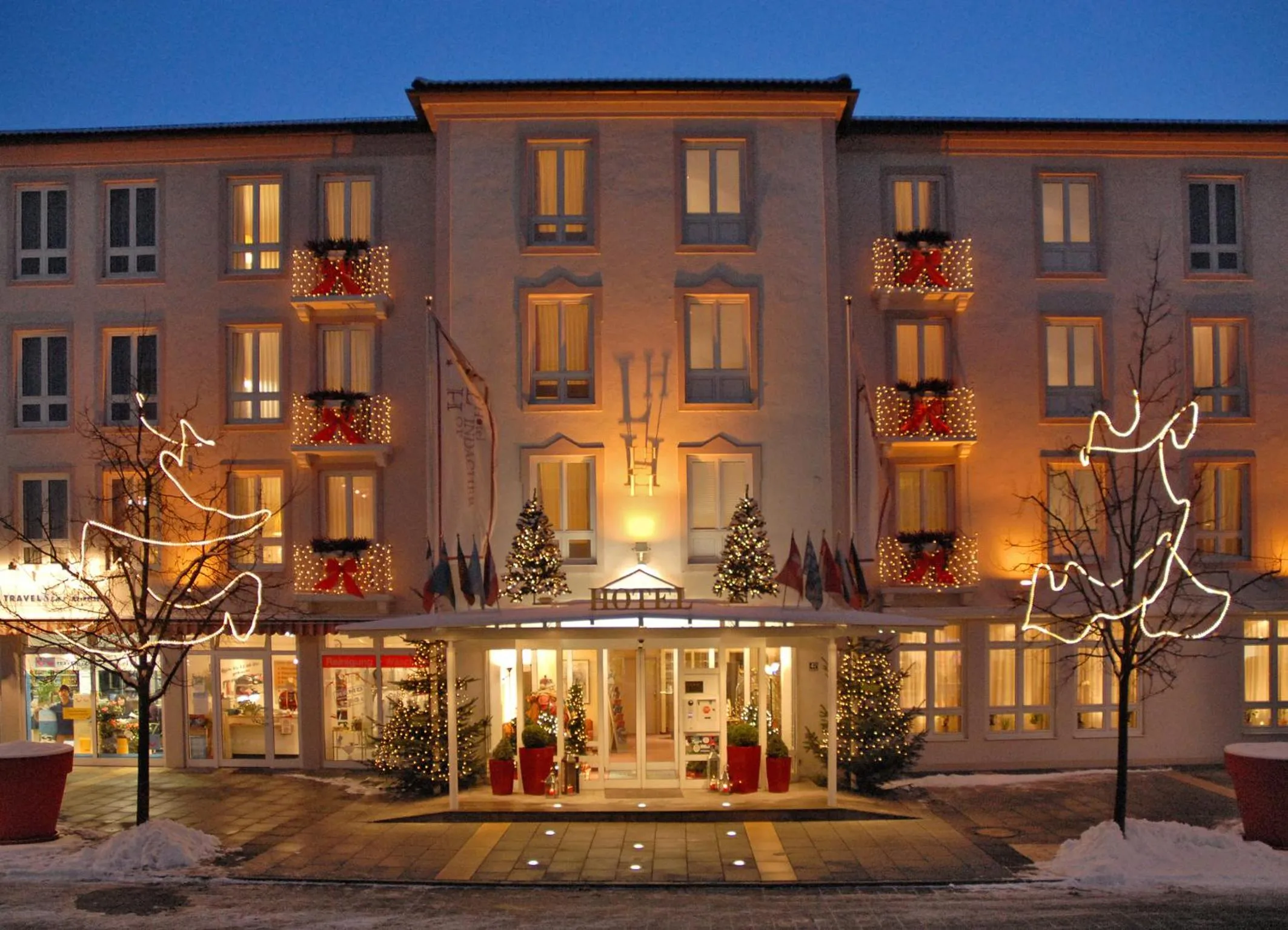 Property building in Hotel Garni Lindacher Hof