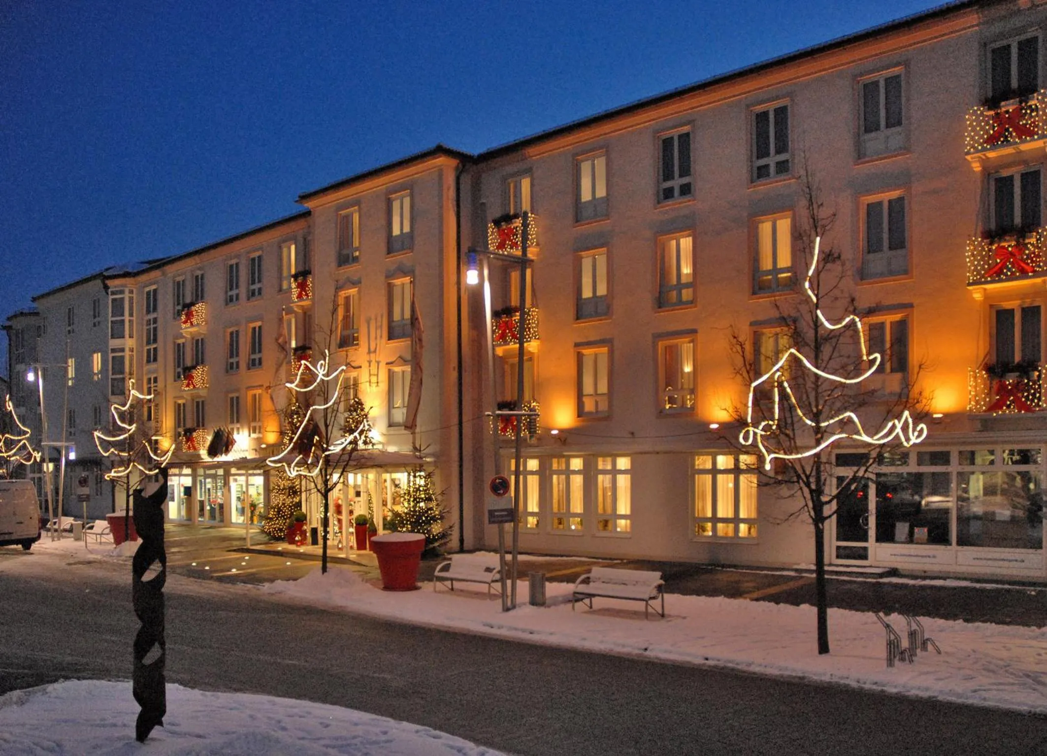 Property building in Hotel Garni Lindacher Hof