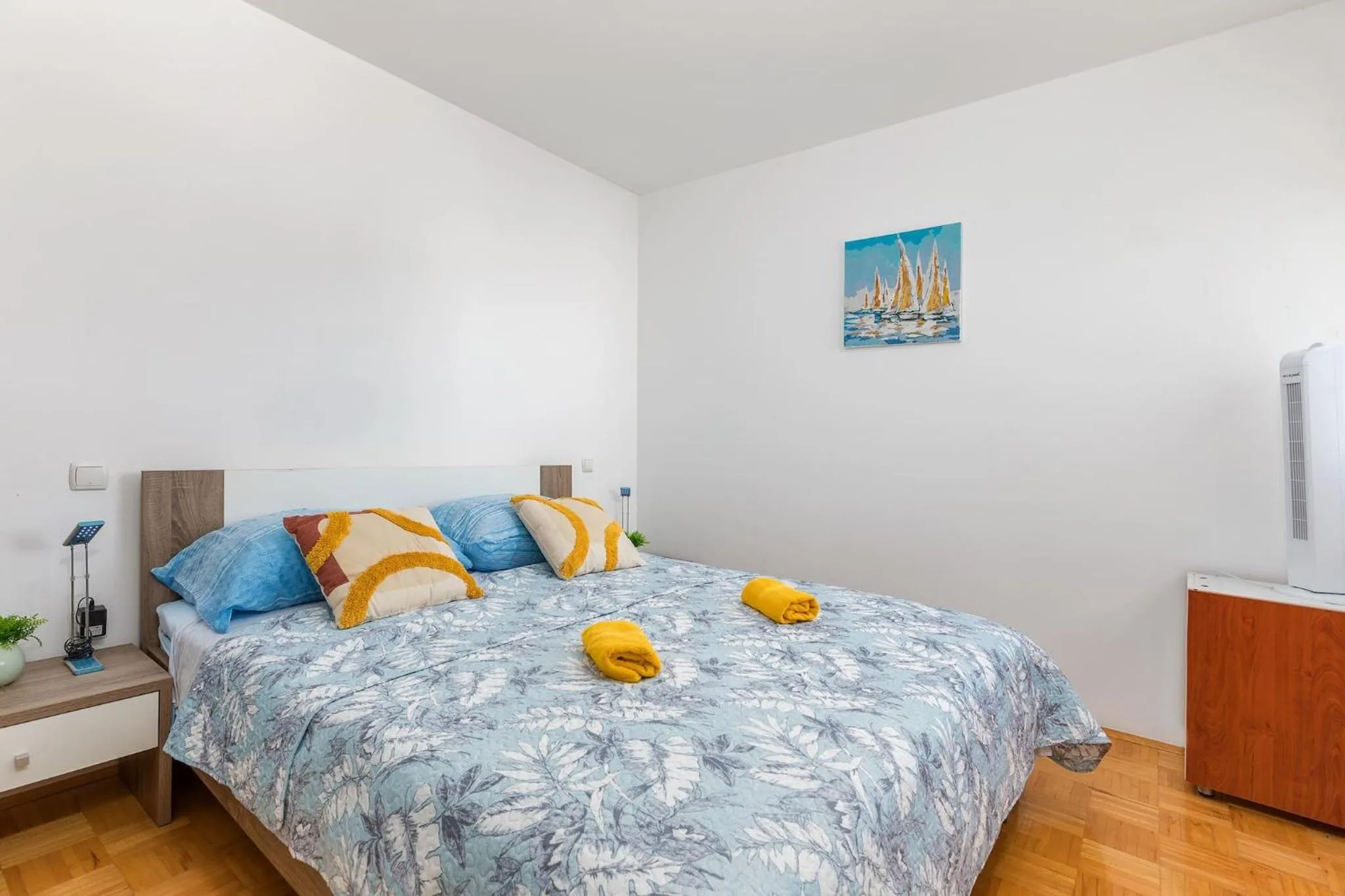Bed in Apartment Stellina