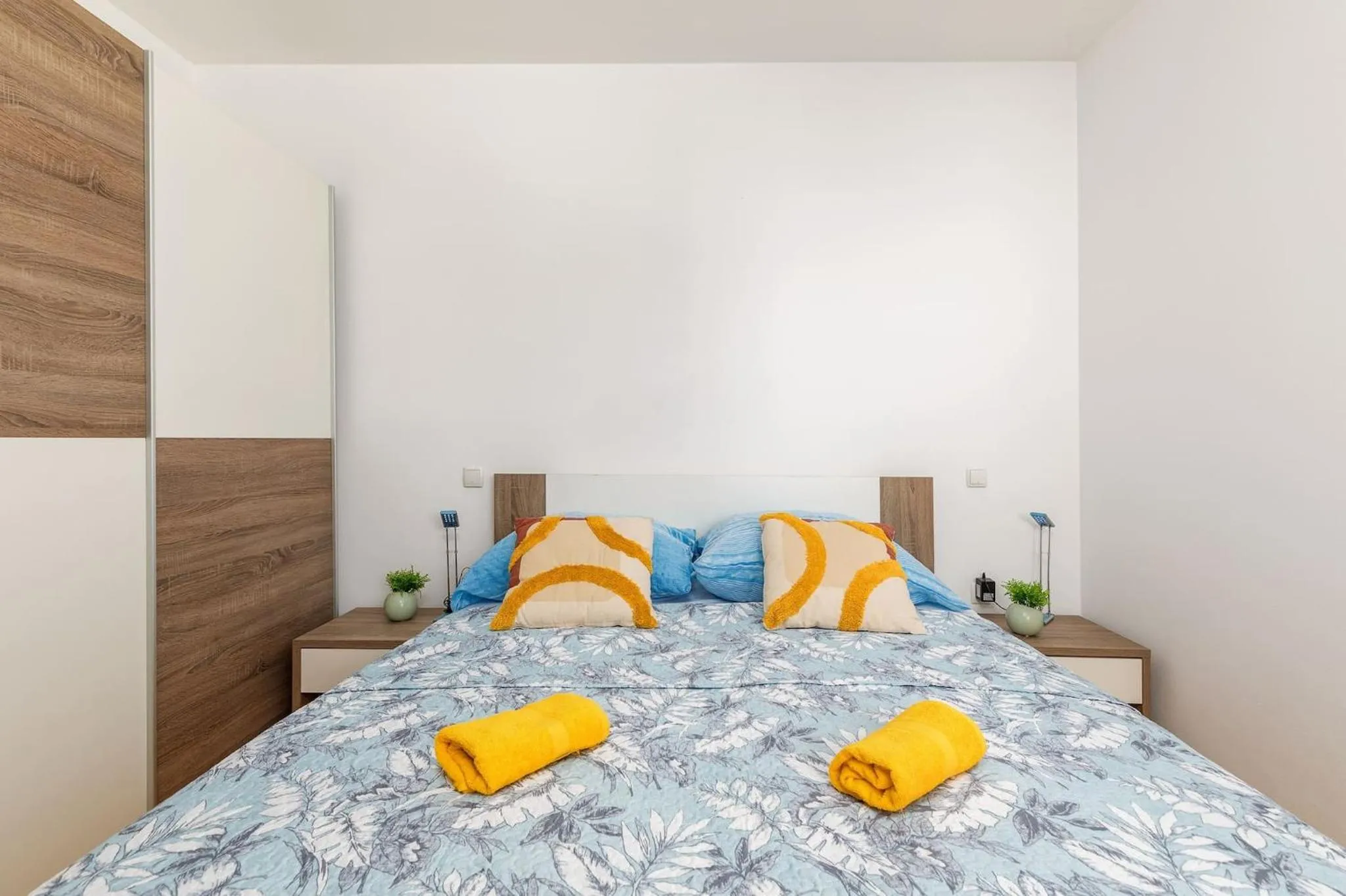Bed in Apartment Stellina