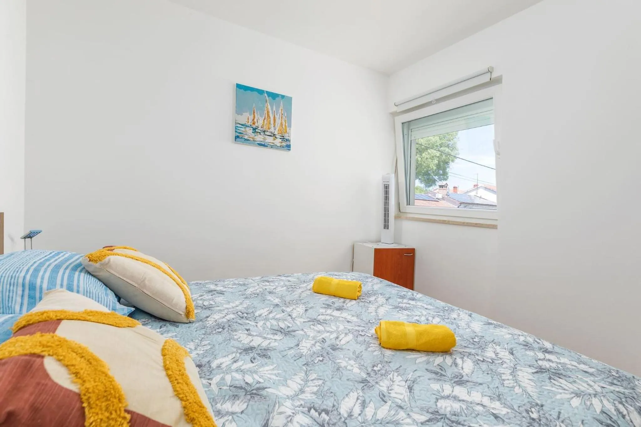 Bed in Apartment Stellina