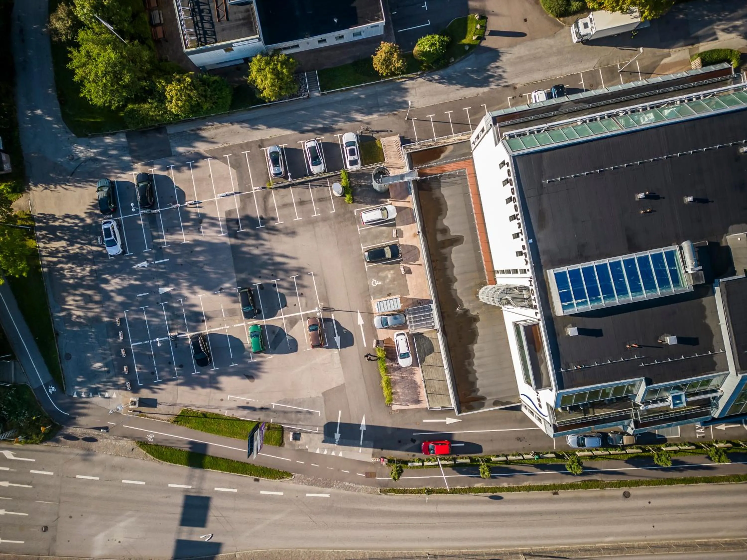 Bird's eye view in First Hotel Planetstaden