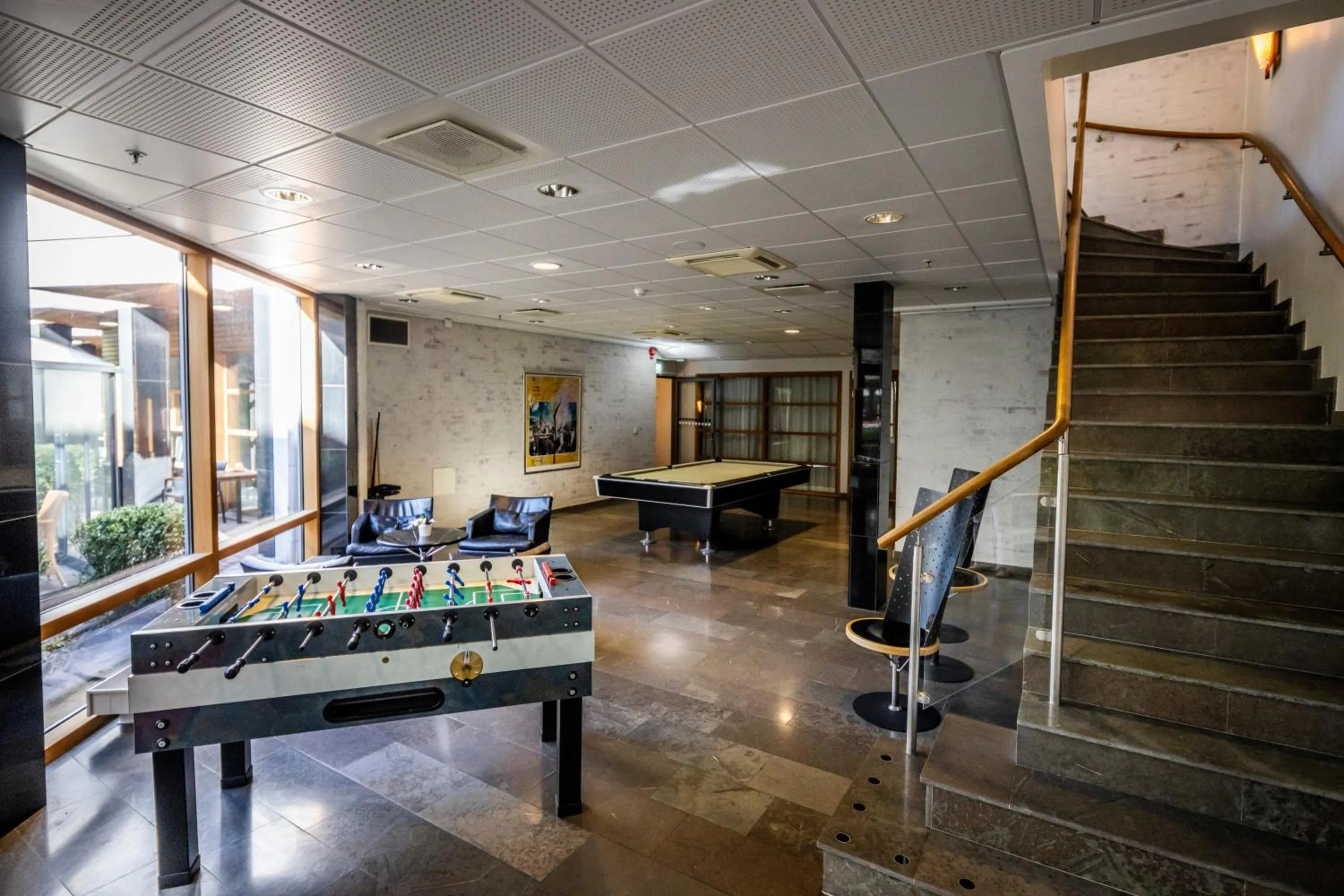 Game Room in First Hotel Planetstaden