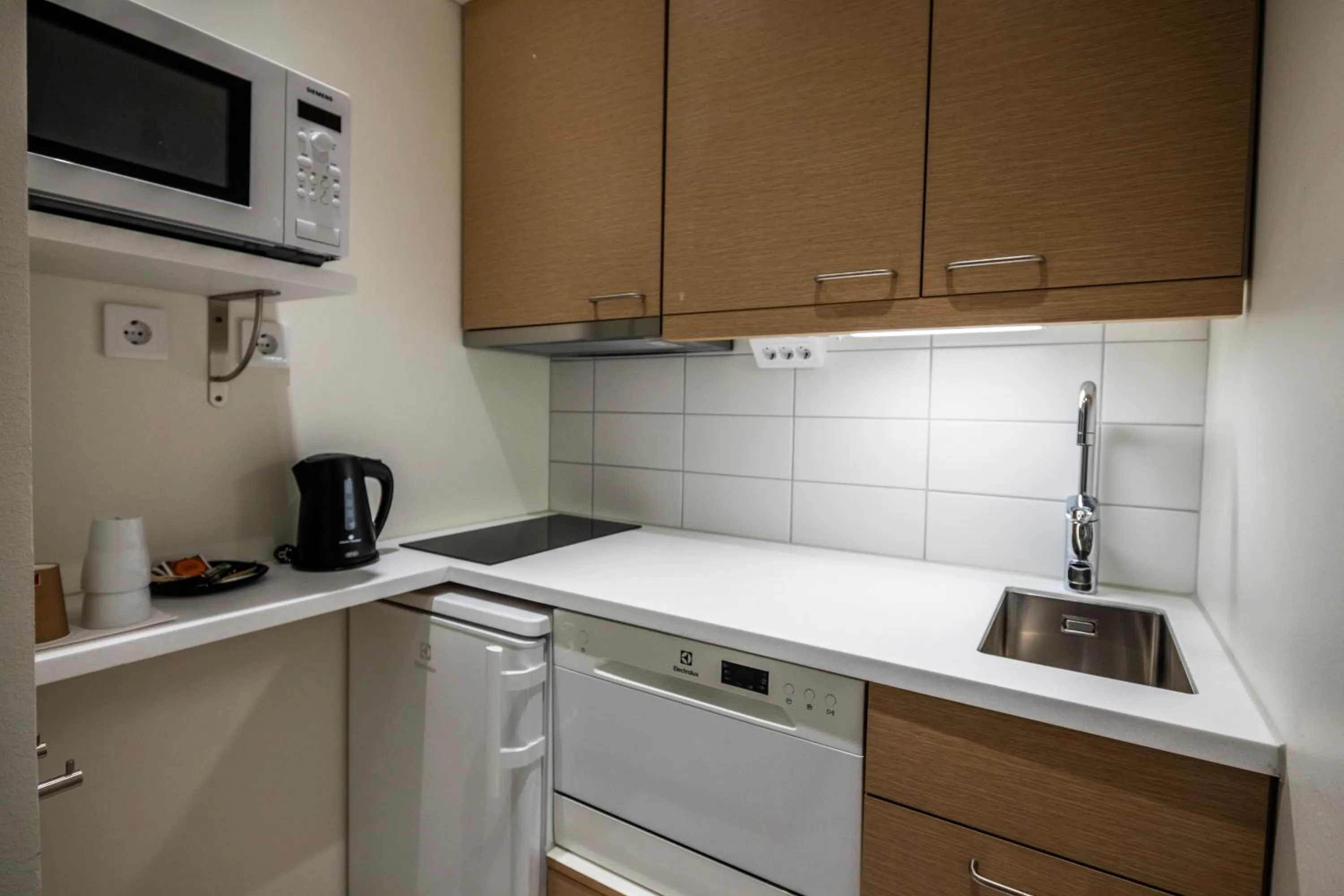 Coffee/tea facilities in First Hotel Planetstaden