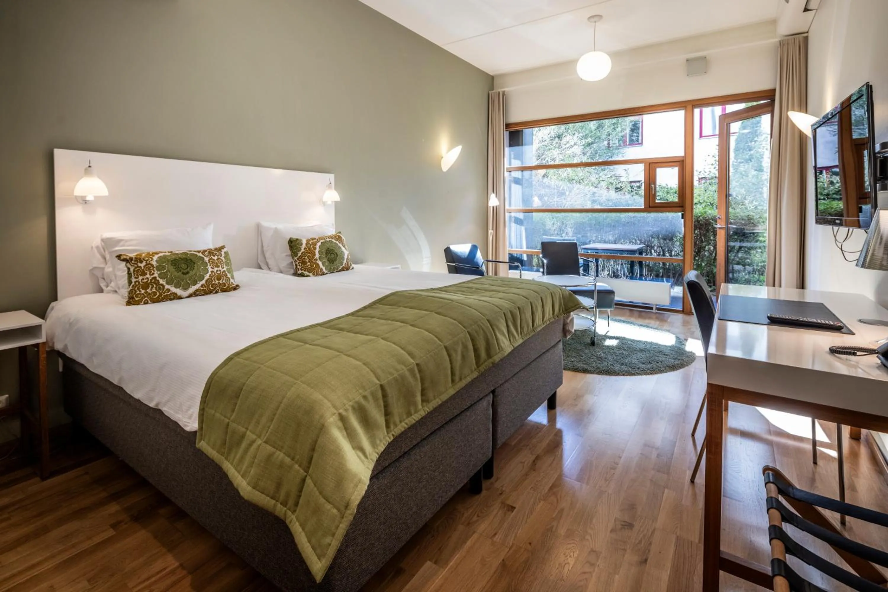 Photo of the whole room, Bed in First Hotel Planetstaden