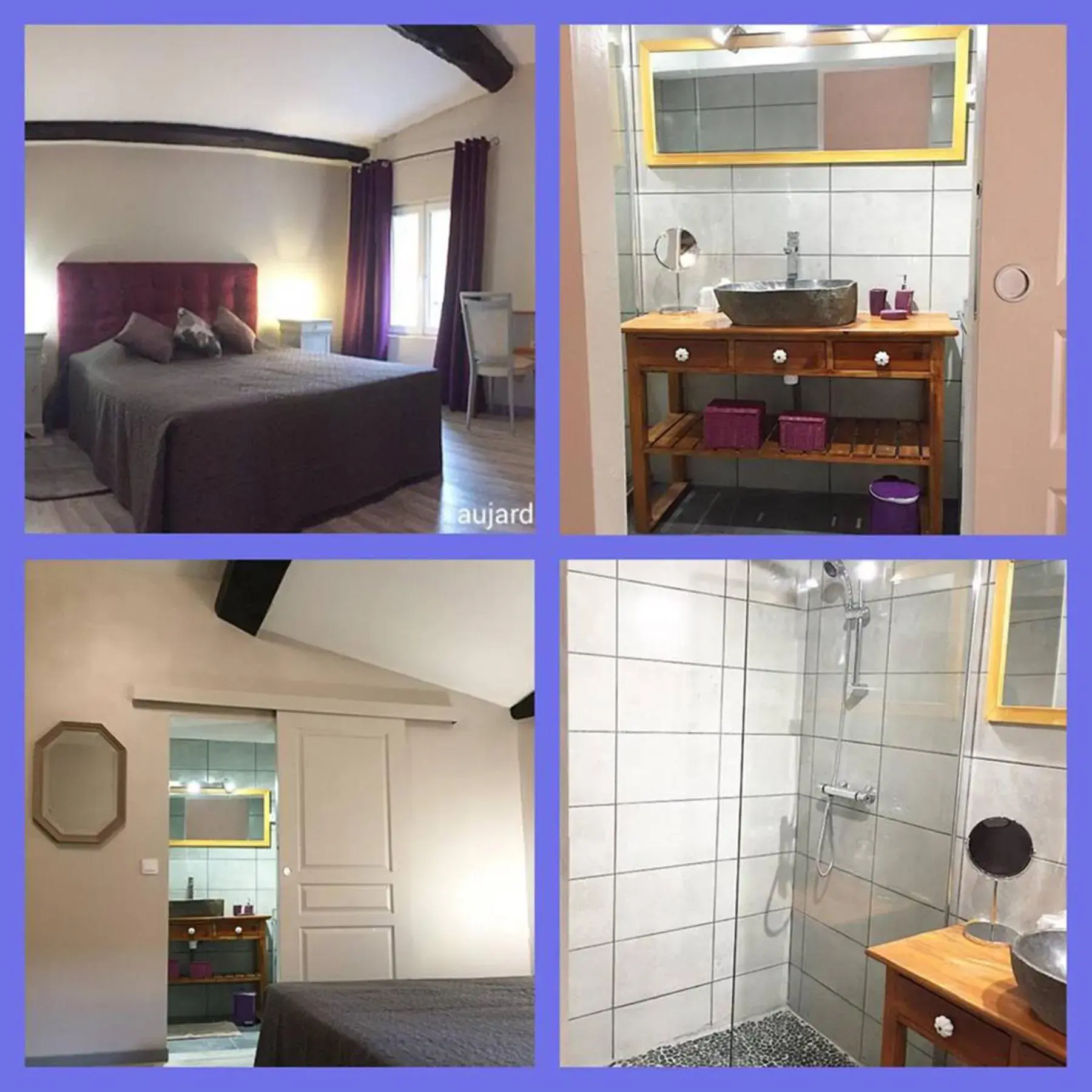 Double Room with Private Bathroom in Au jardin d'Amphora Double Room with Private Bathroom in Au jardin d'Amphora