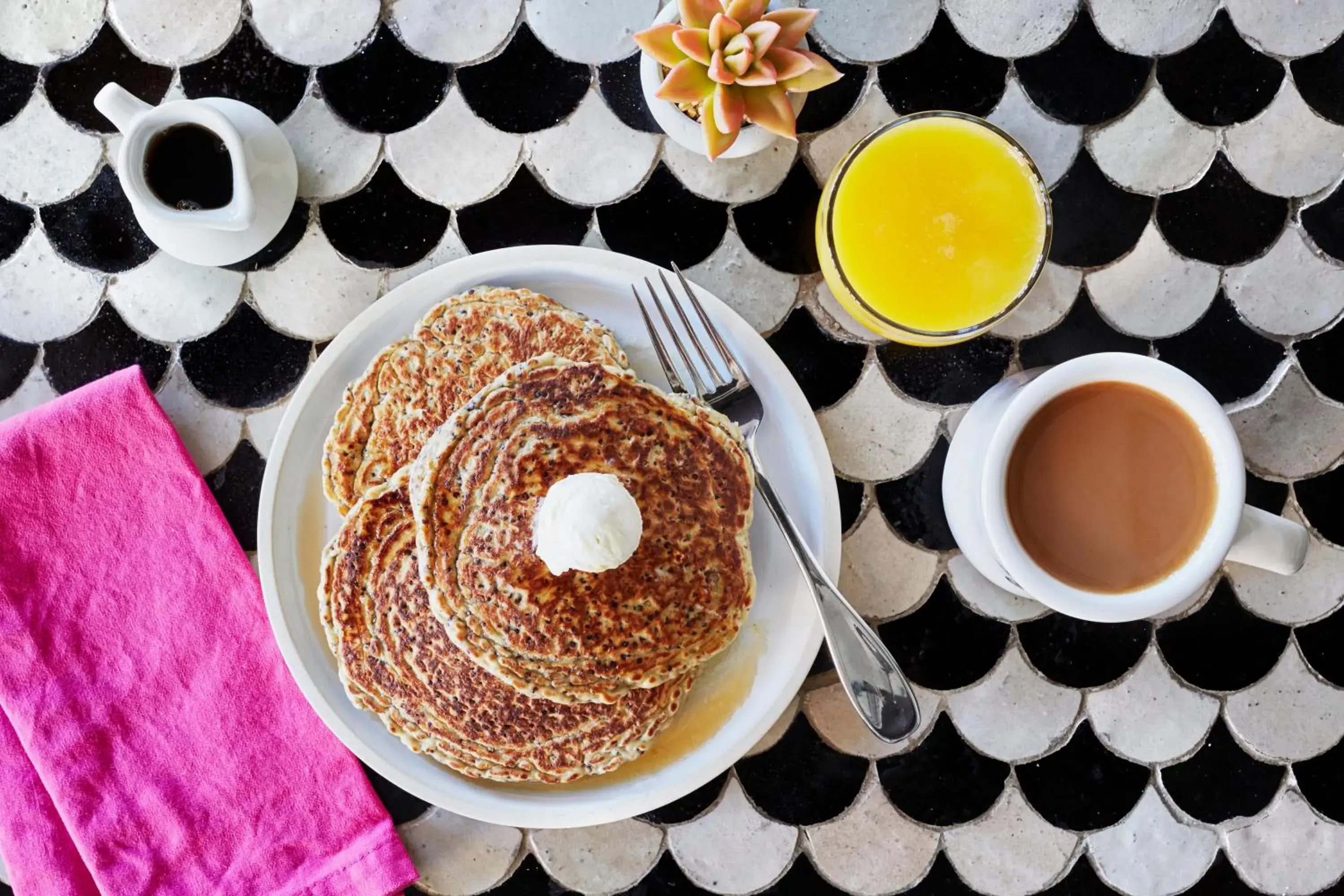 Breakfast in The Saguaro Palm Springs Breakfast in The Saguaro Palm Springs