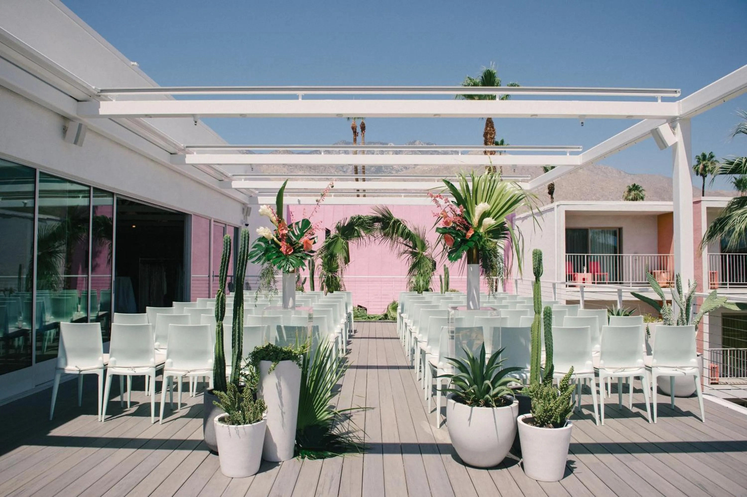 Balcony/Terrace in The Saguaro Palm Springs