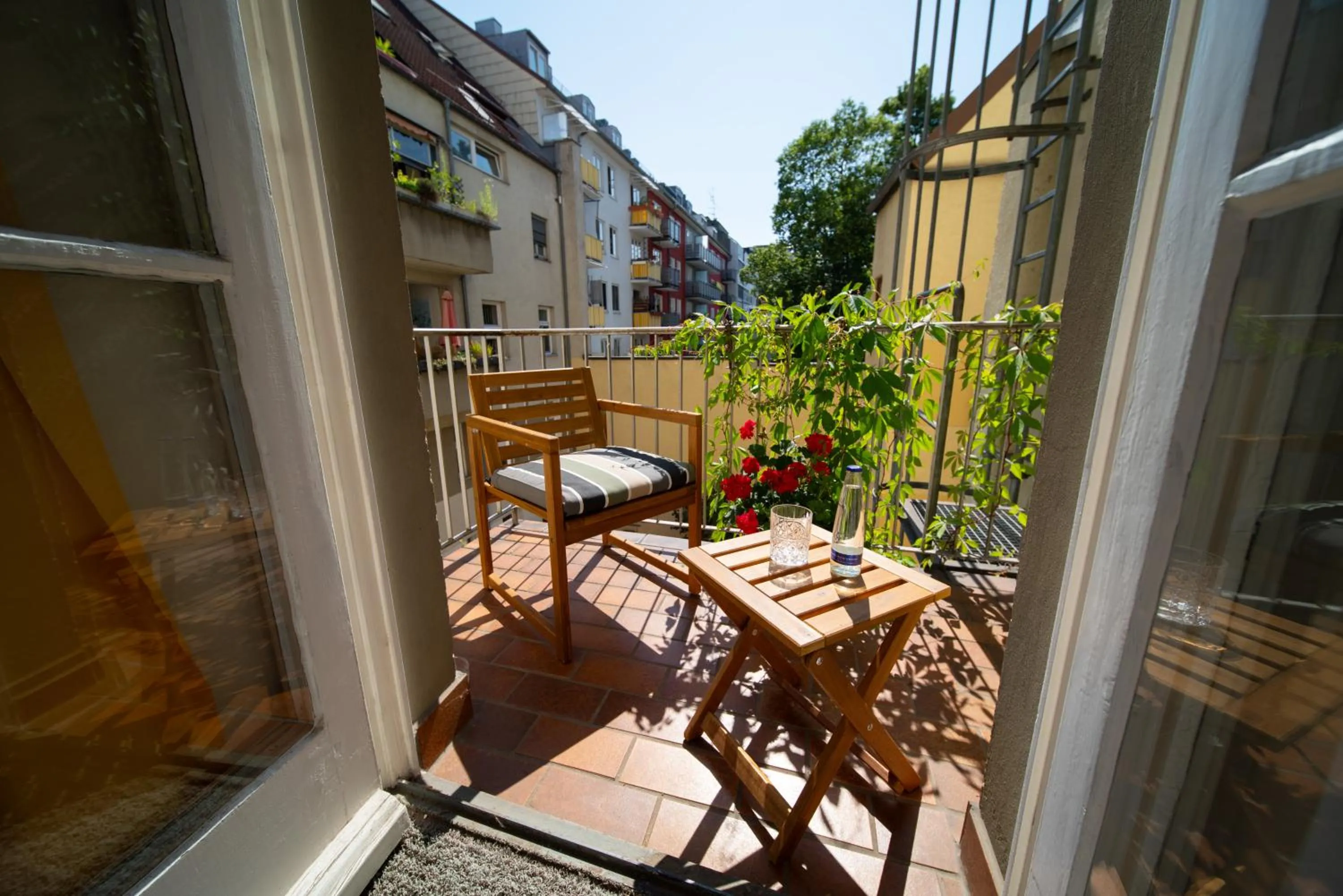 Patio in Hotel Carlton Munich