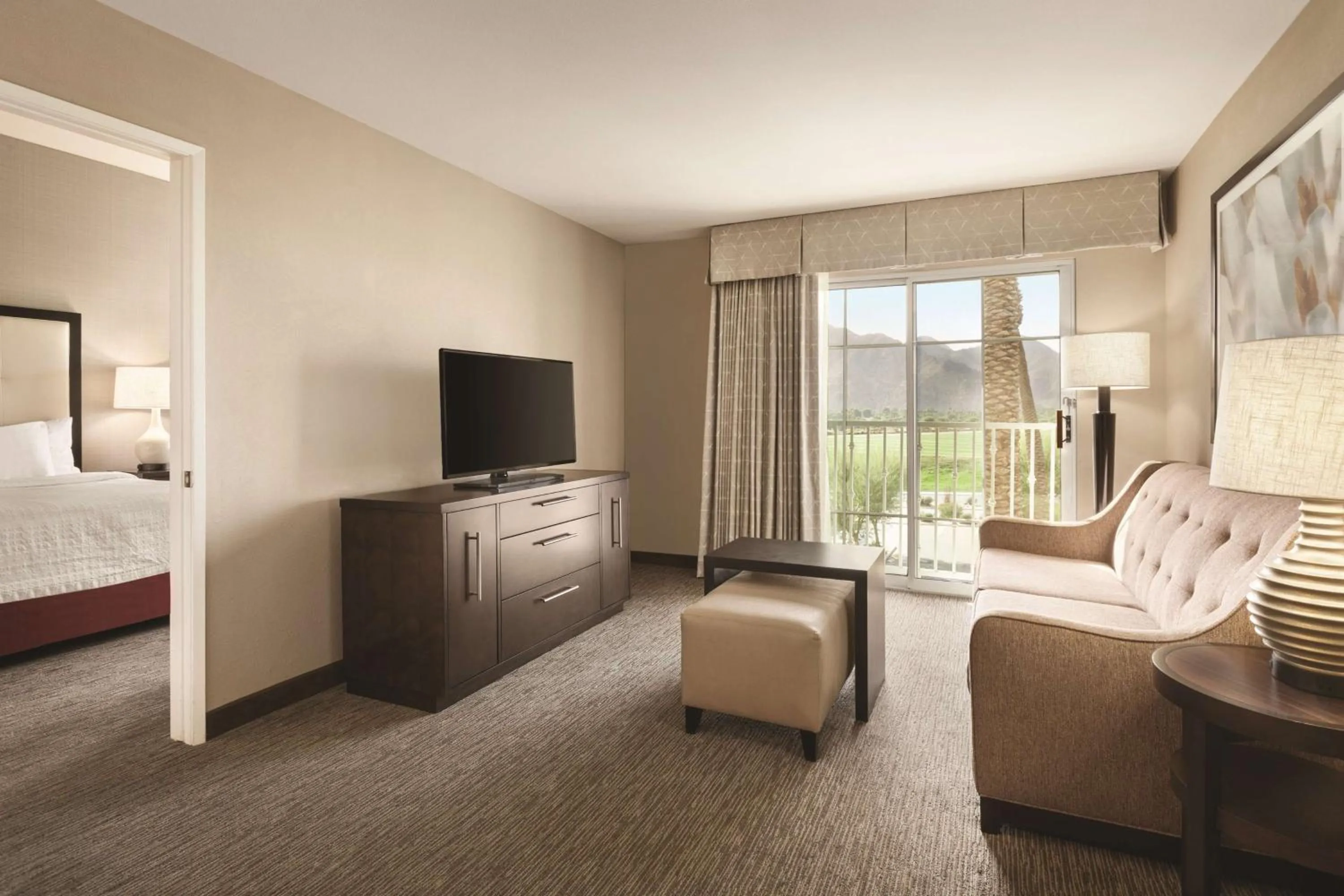 Bedroom, Bed in Homewood Suites by Hilton La Quinta