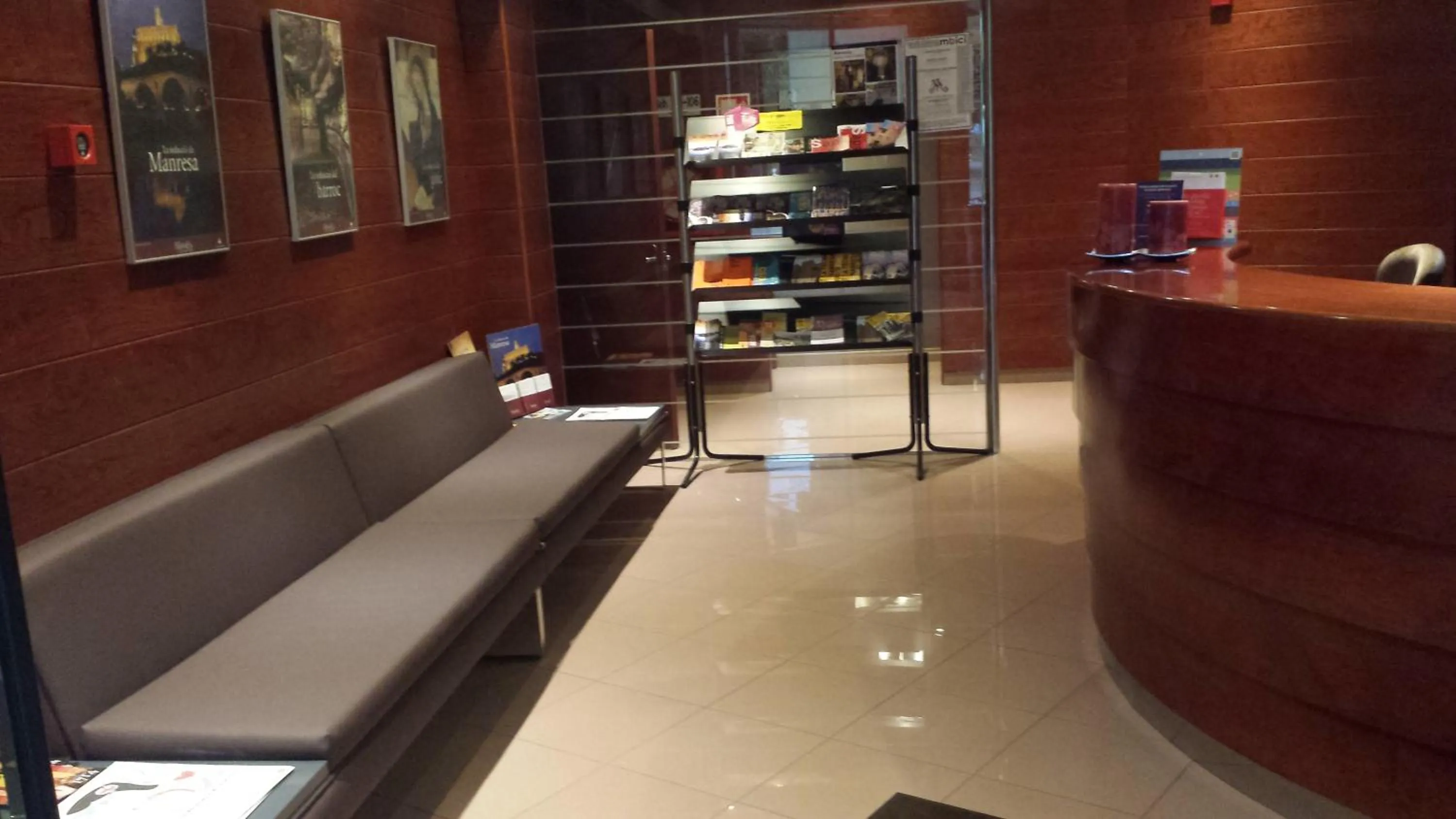 Lobby or reception in Hotel Els Noguers