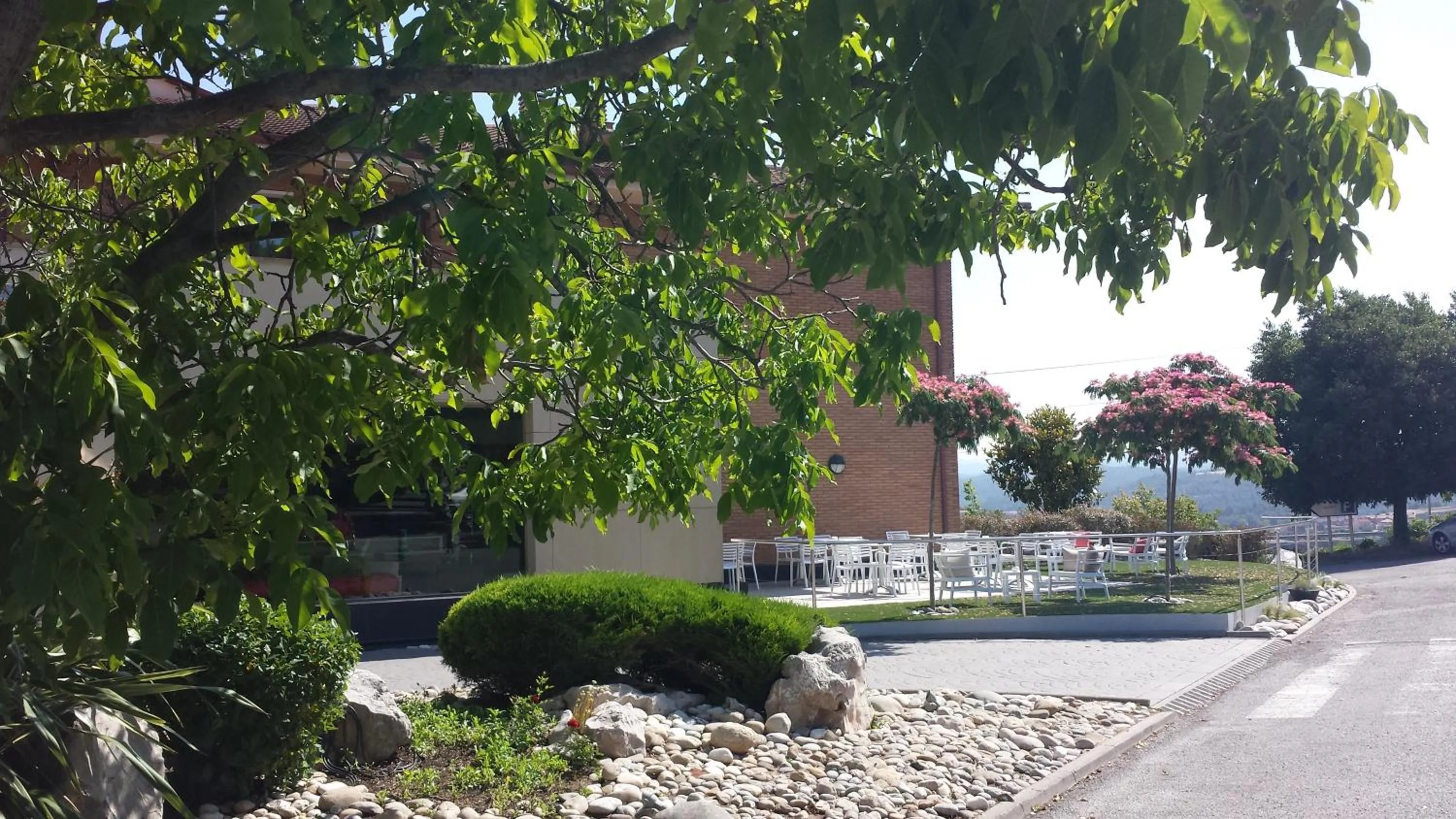 Garden in Hotel Els Noguers