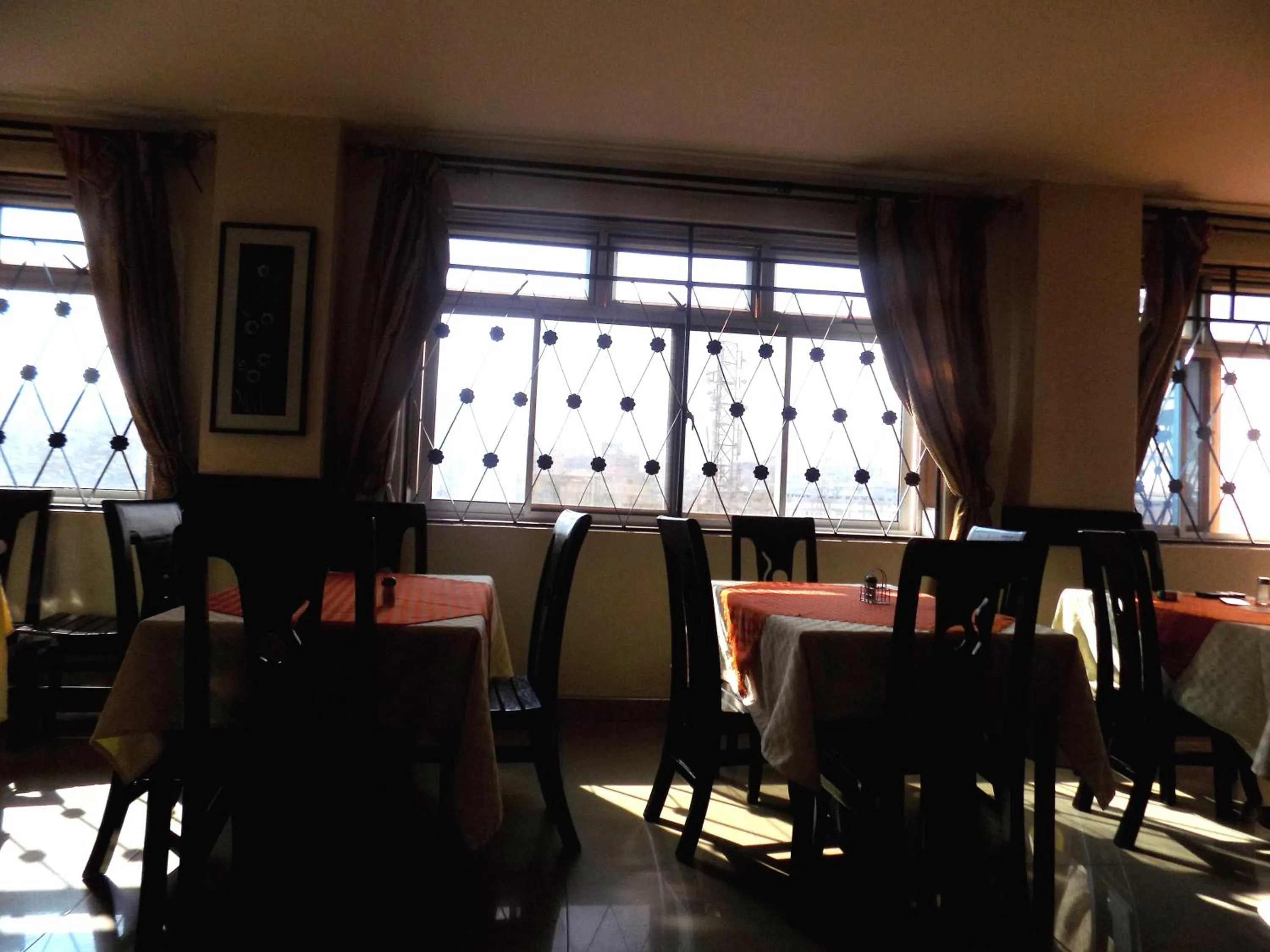 Restaurant/places to eat in KK Trust Hotel Kampala