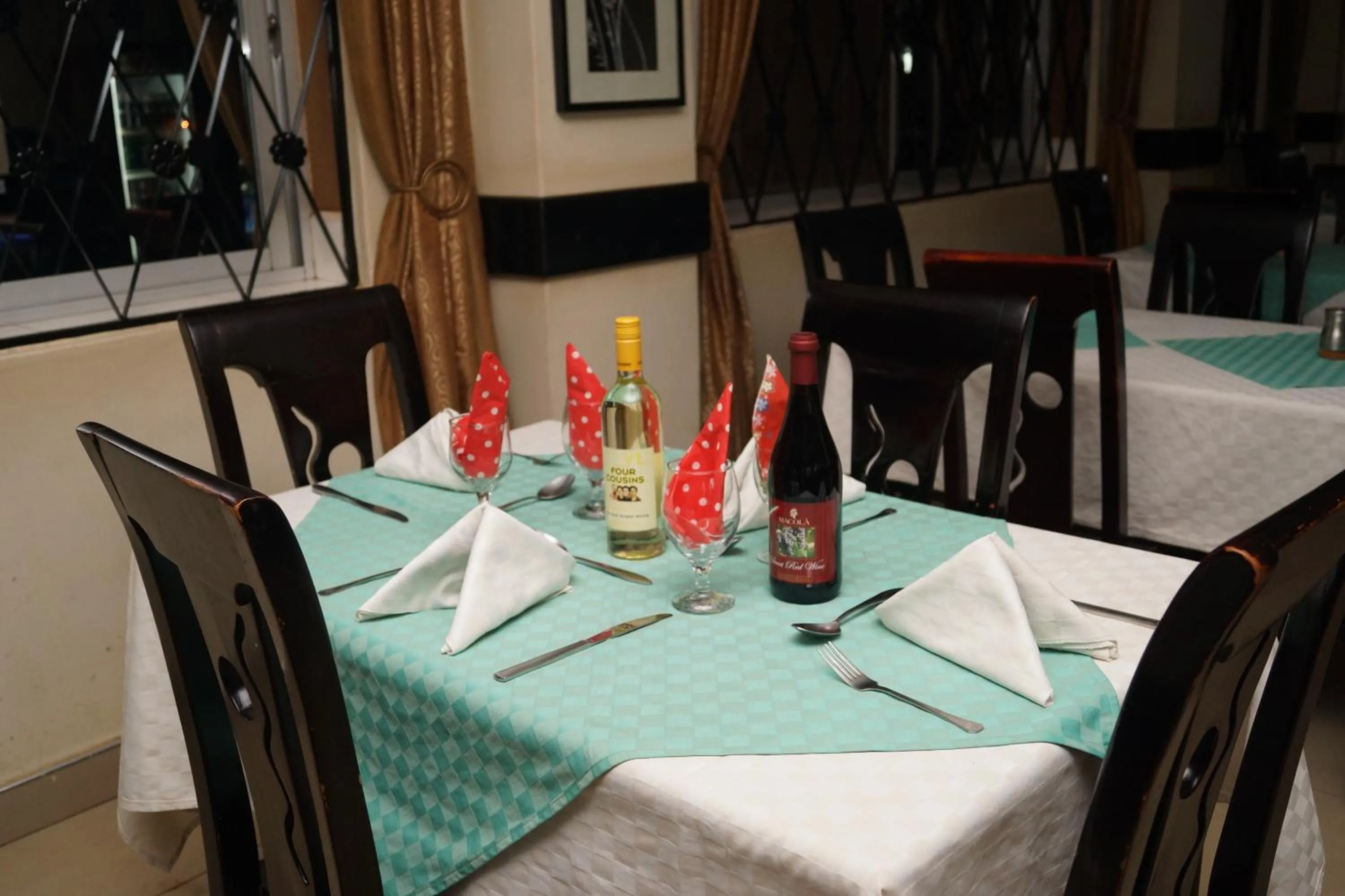 Property building in KK Trust Hotel Kampala