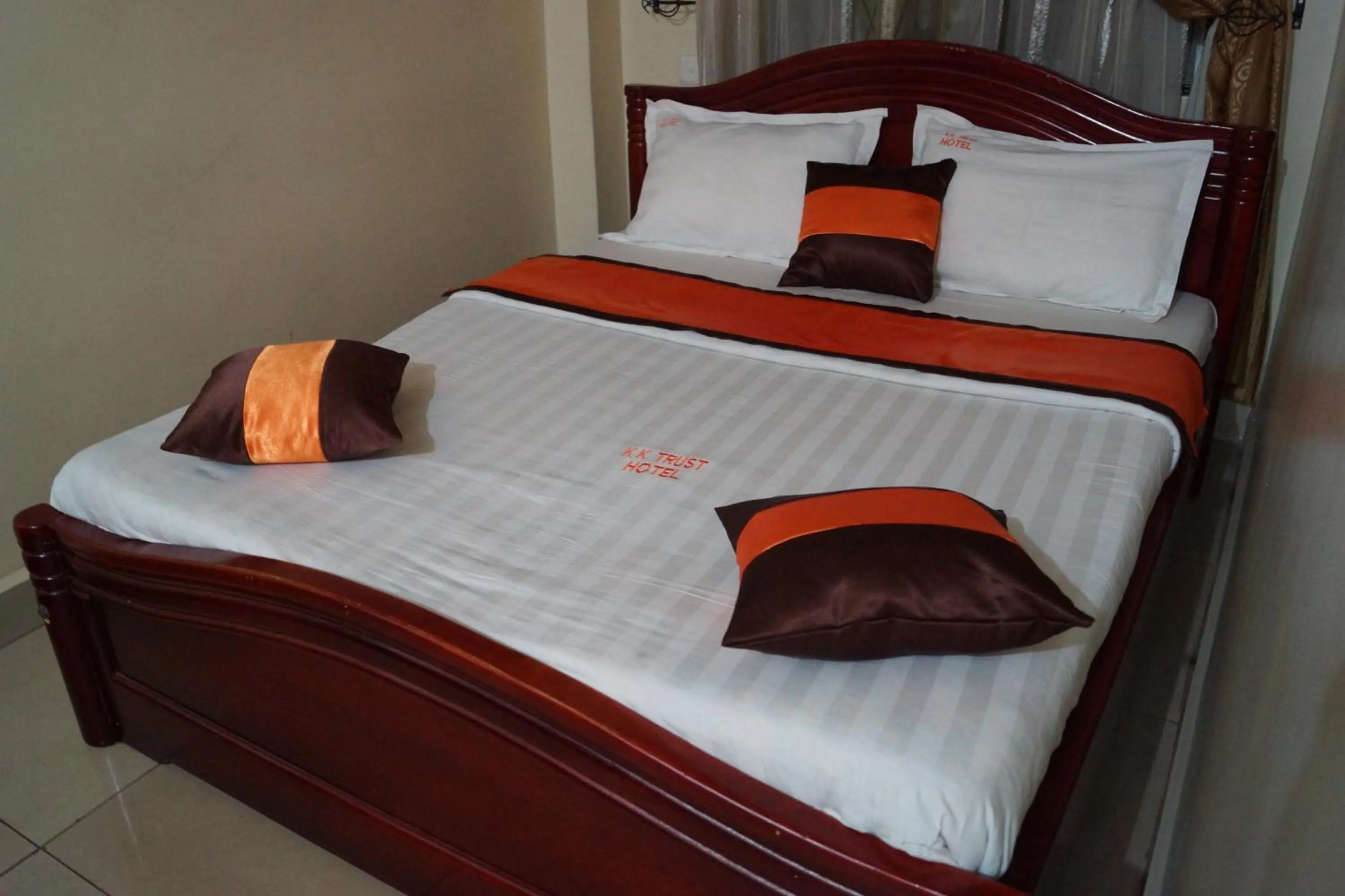 Bedroom in KK Trust Hotel Kampala