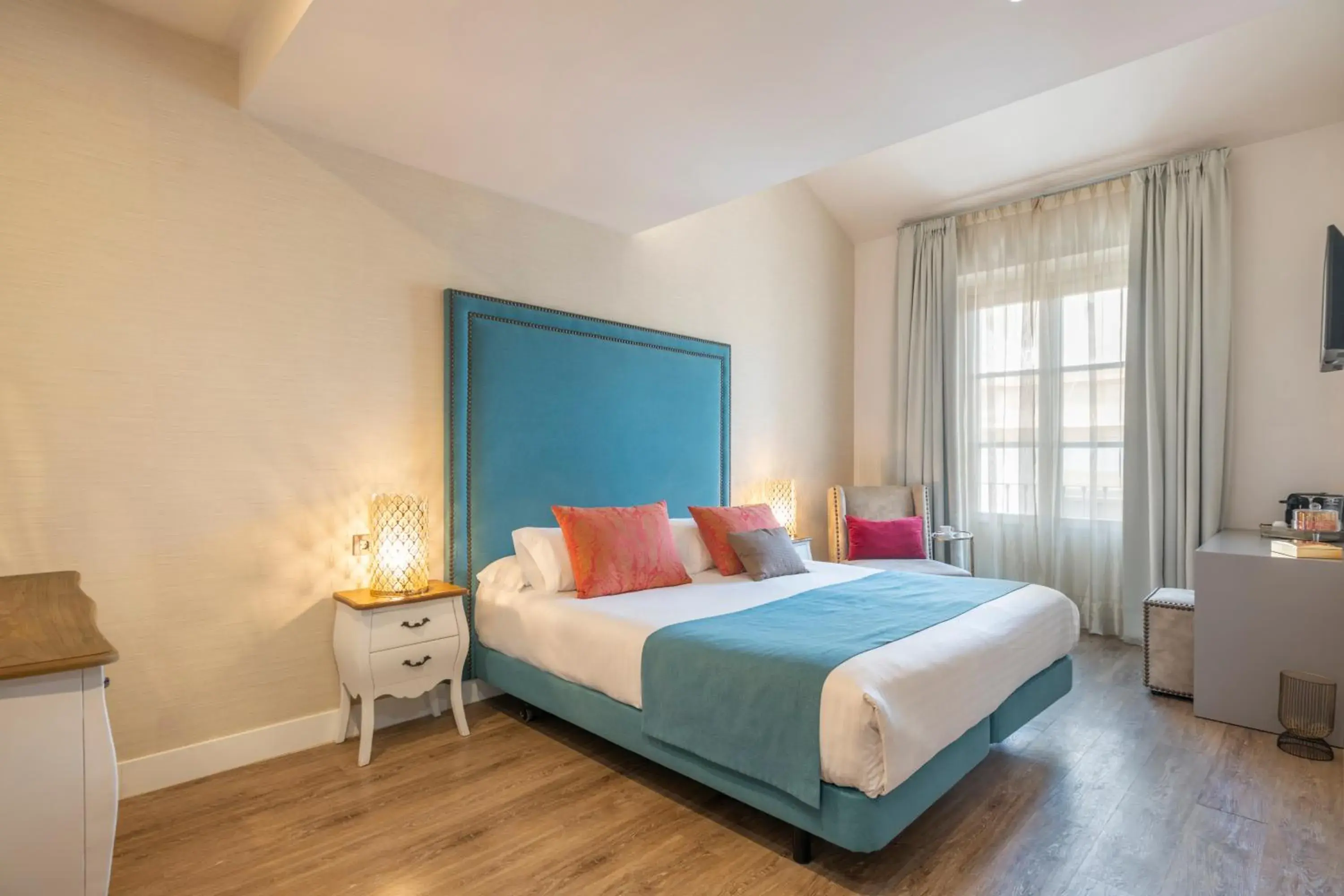 Bedroom, Bed in Hotel Palacete de Alamos Bedroom, Bed in Hotel Palacete de Alamos