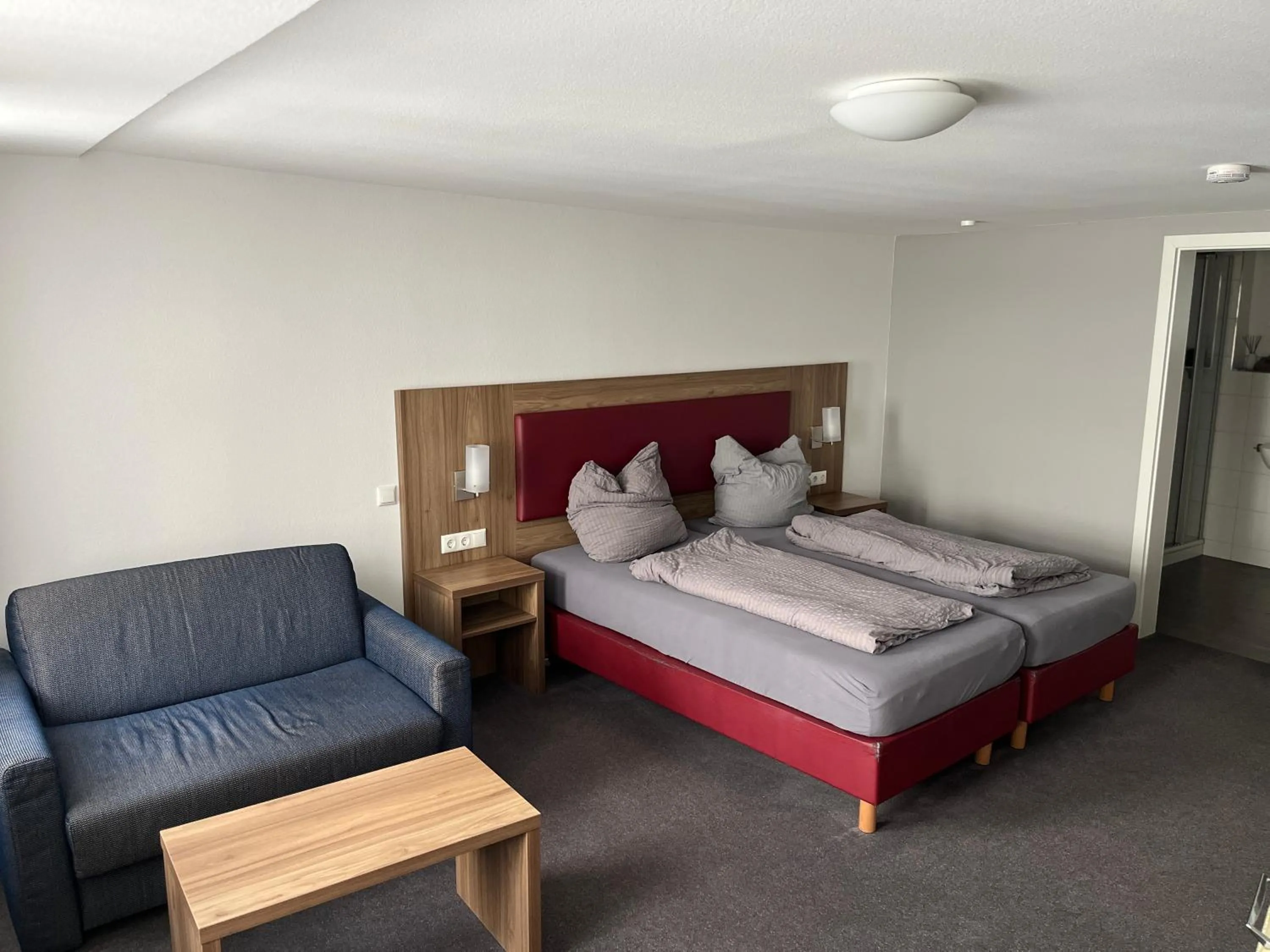 Photo of the whole room, Bed in La Flamme Wertheim garni