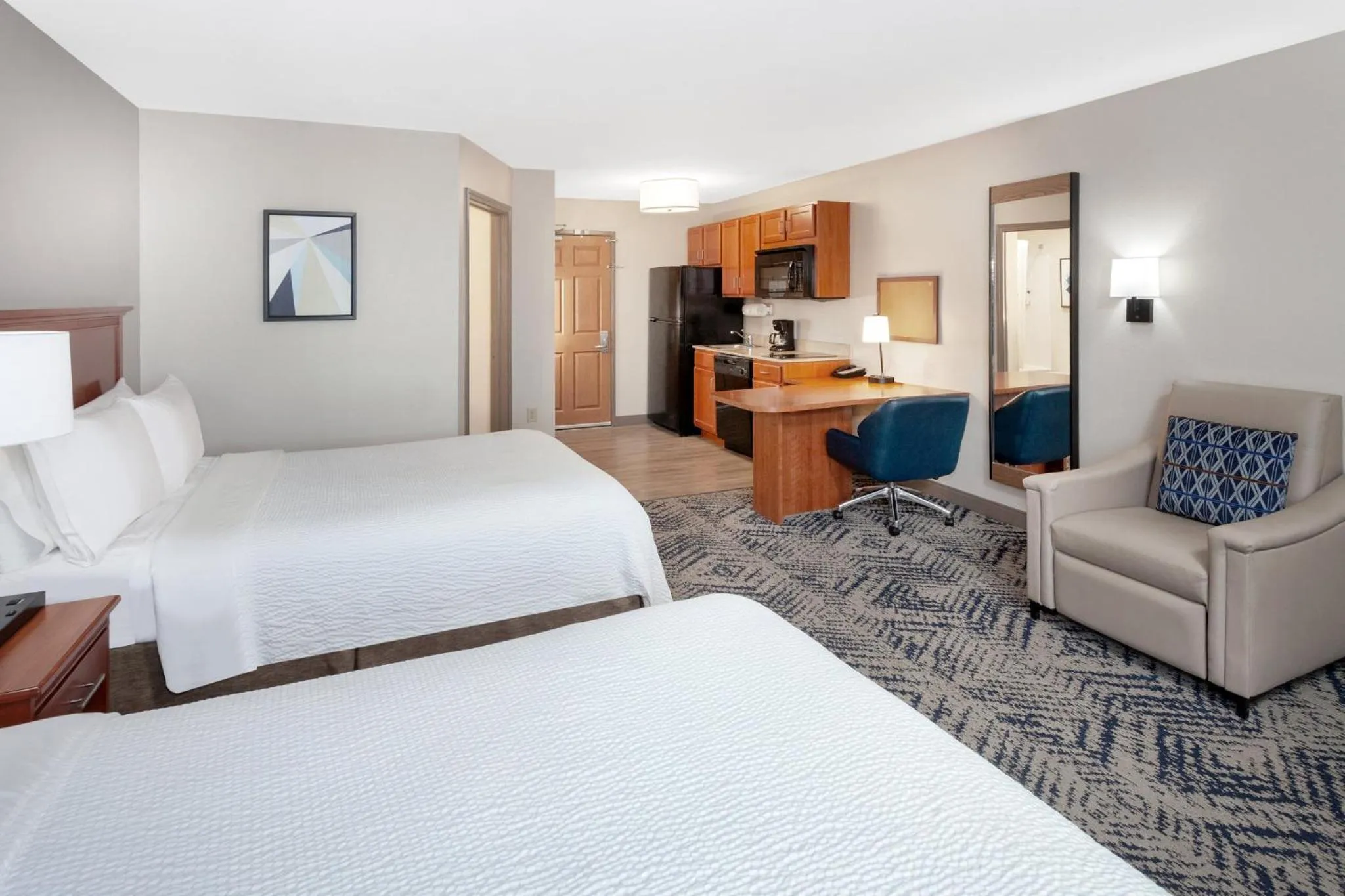 Photo of the whole room, Bed in Candlewood Suites Louisville North by IHG