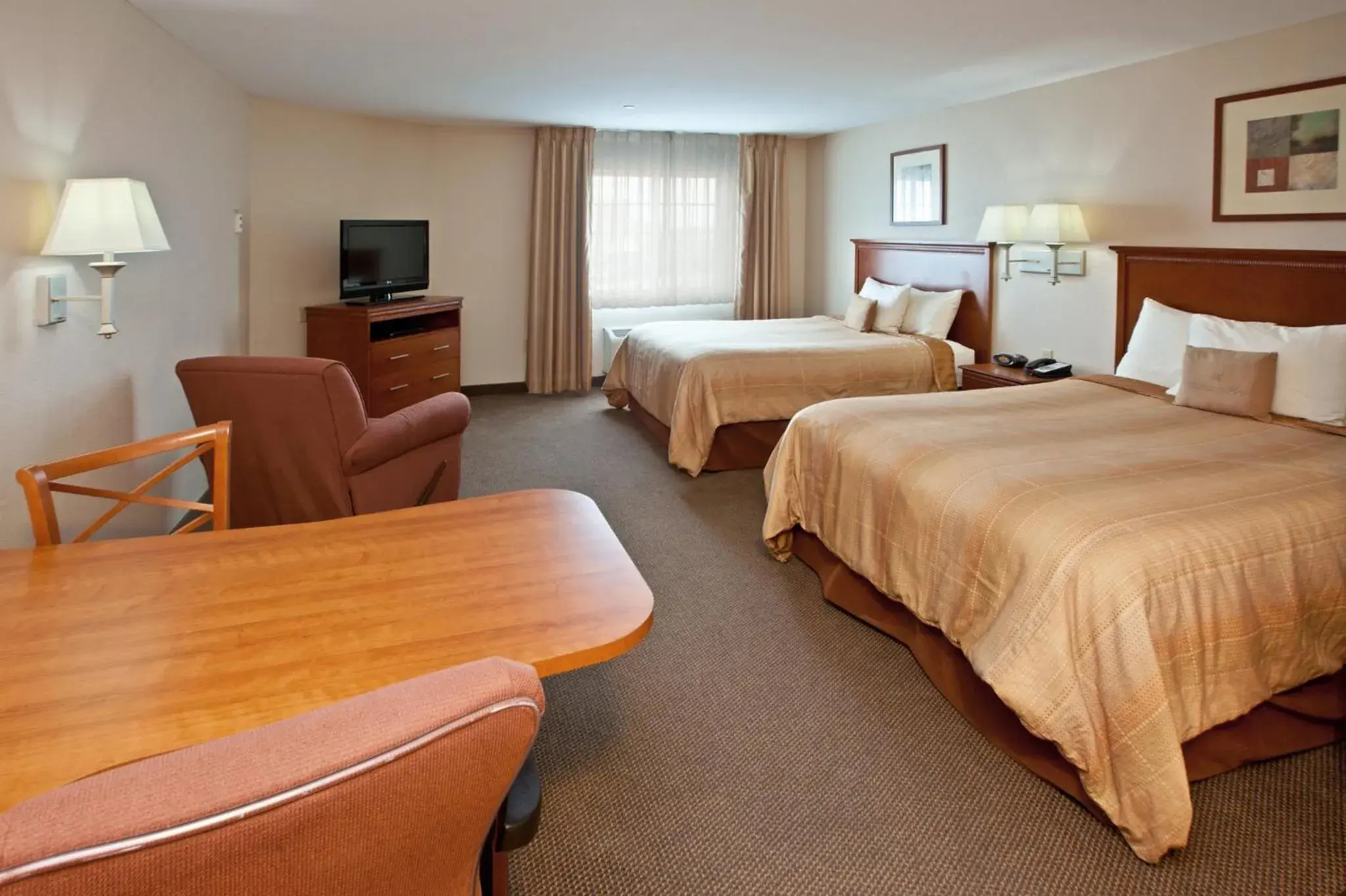 Photo of the whole room, Bed in Candlewood Suites Louisville North by IHG Photo of the whole room, Bed in Candlewood Suites Louisville North by IHG
