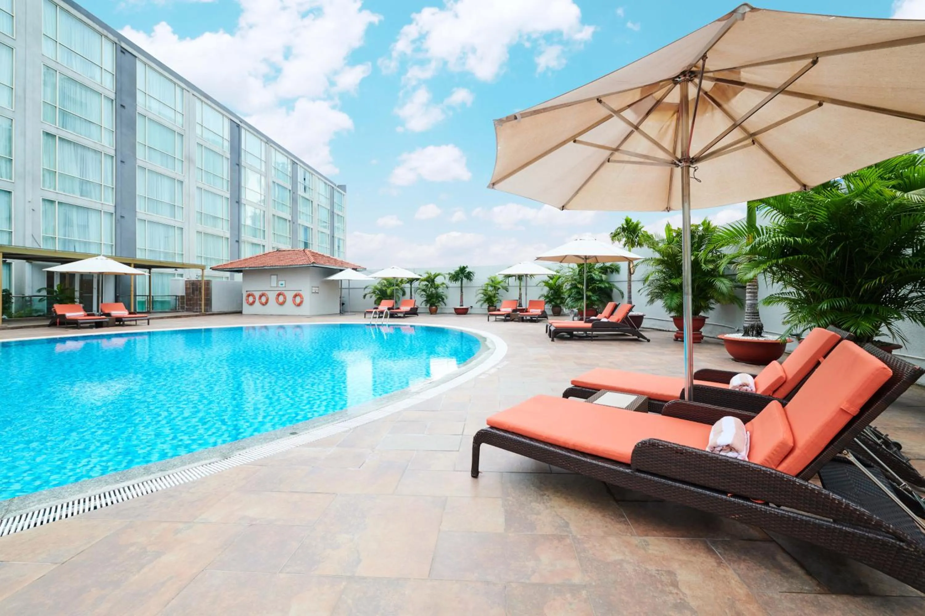 Property building in Eastin Grand Hotel Saigon