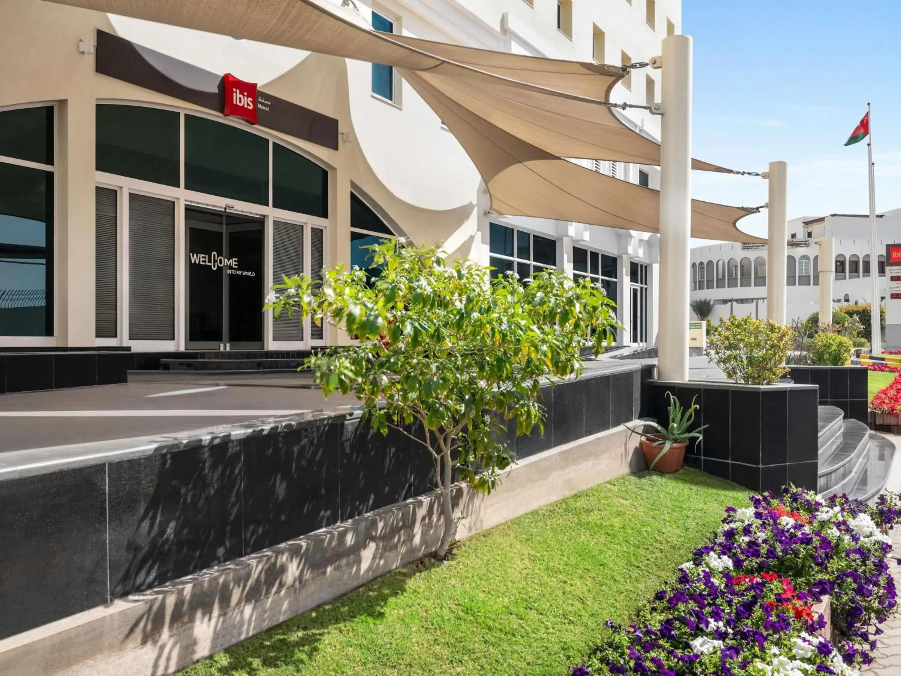 Property building in ibis Muscat Property building in ibis Muscat