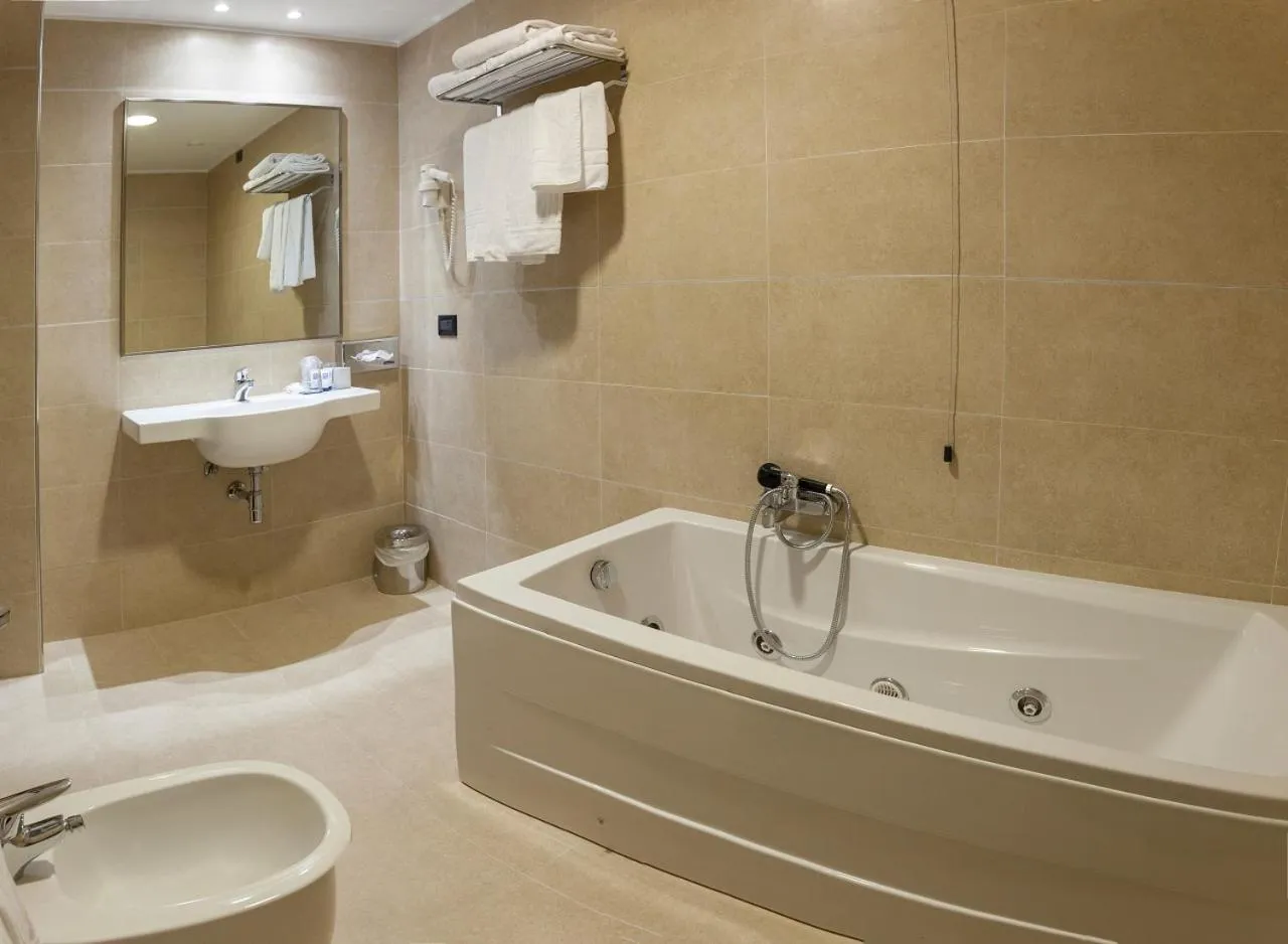 Bathroom in BV President Hotel