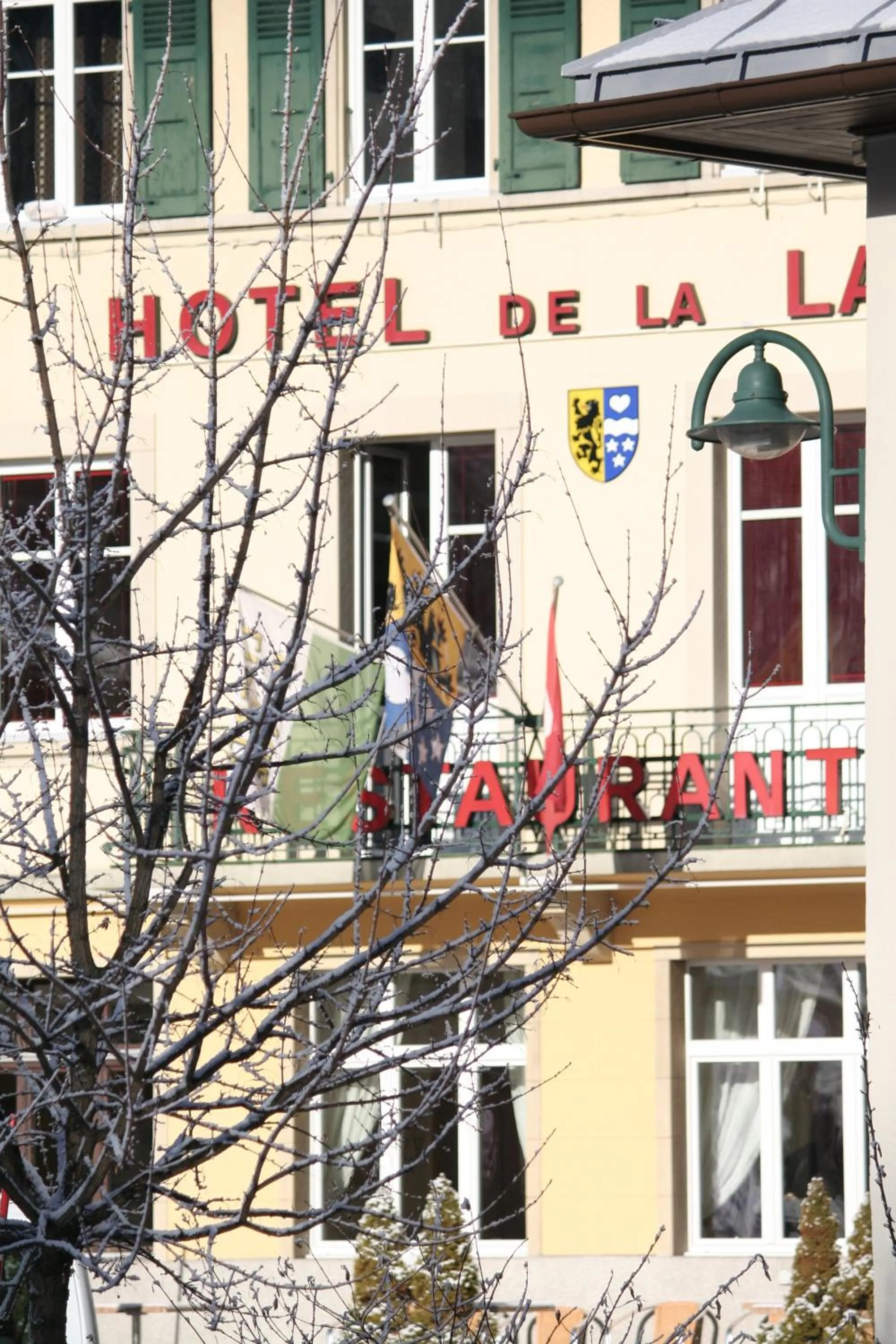 Facade/entrance in Hotel de la Lande