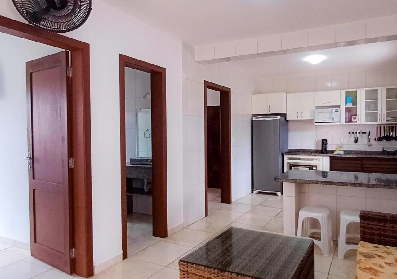 Kitchen or kitchenette in Pousada Nereidas