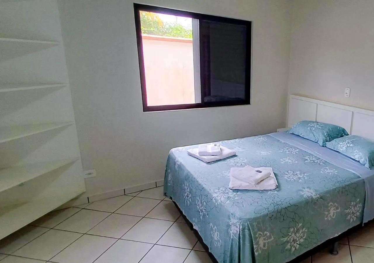 Bed in Pousada Nereidas